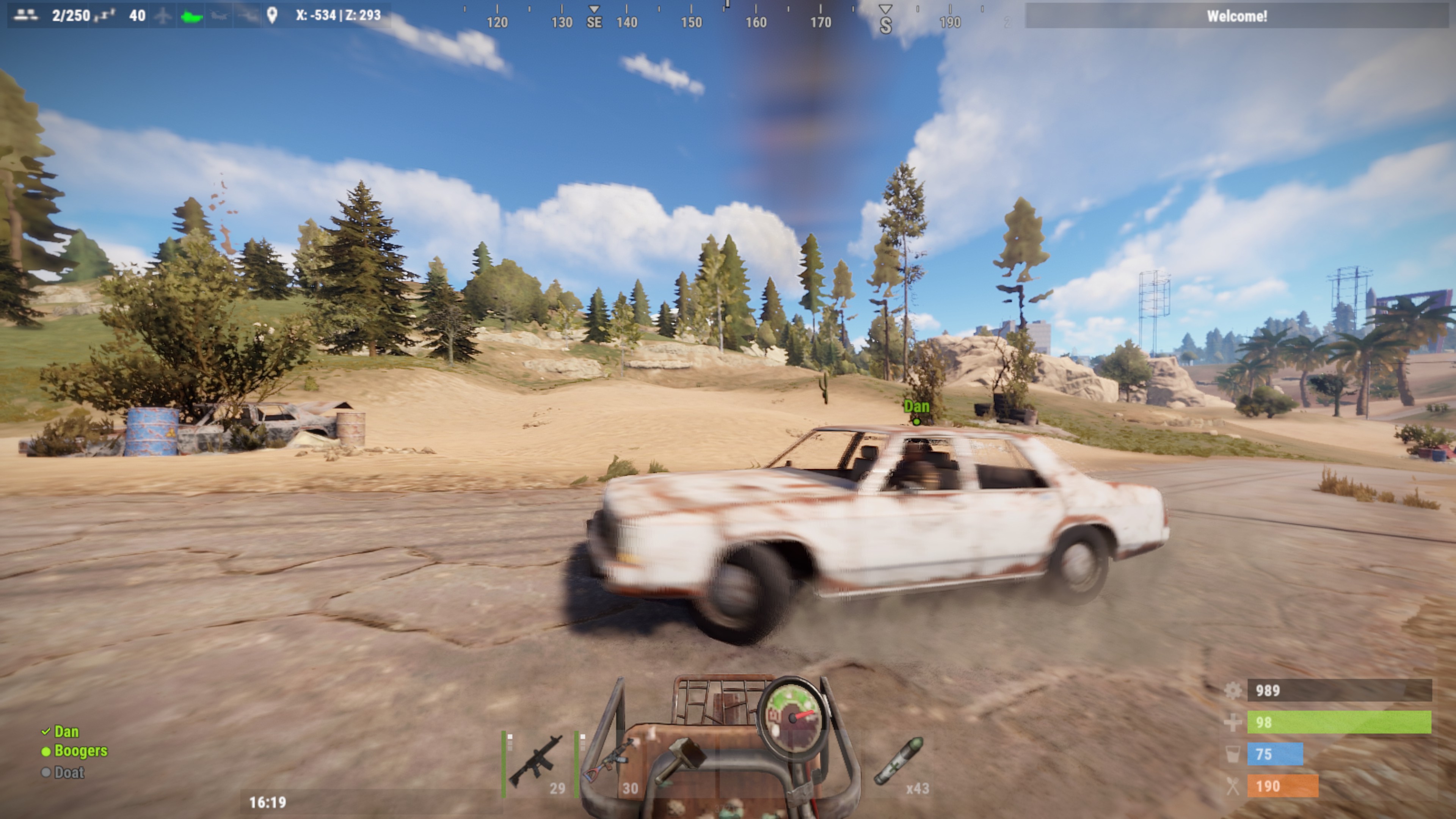 A drivable car in rust? Masterful time. r/playrust