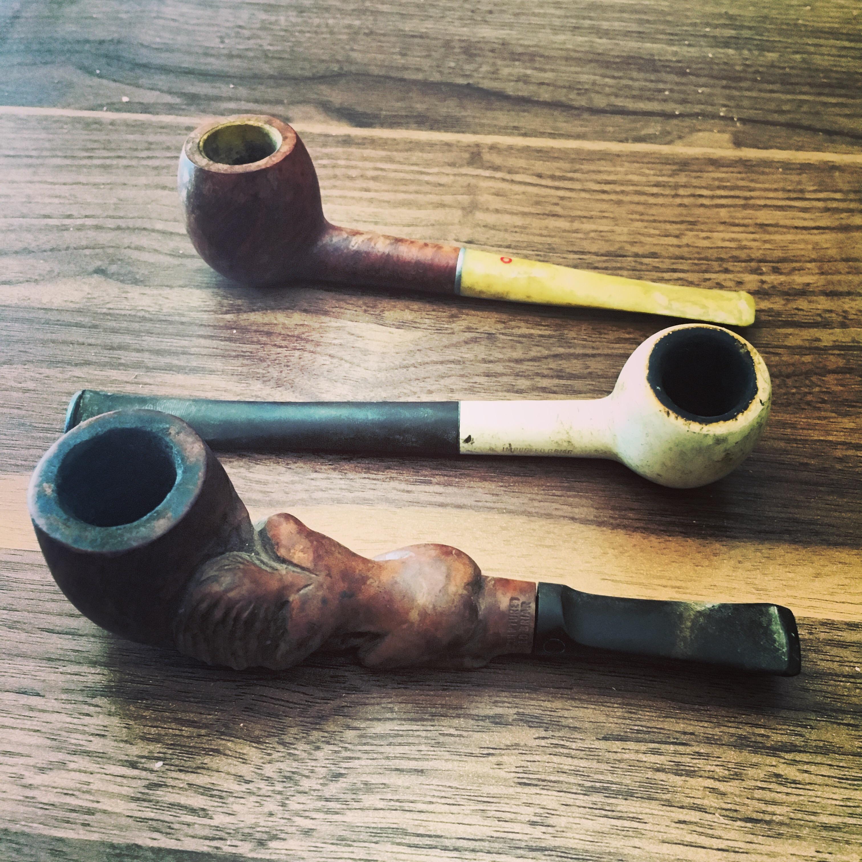 Found a few of my grandfather's old pipes. Inspired me to start smoking again. I how much