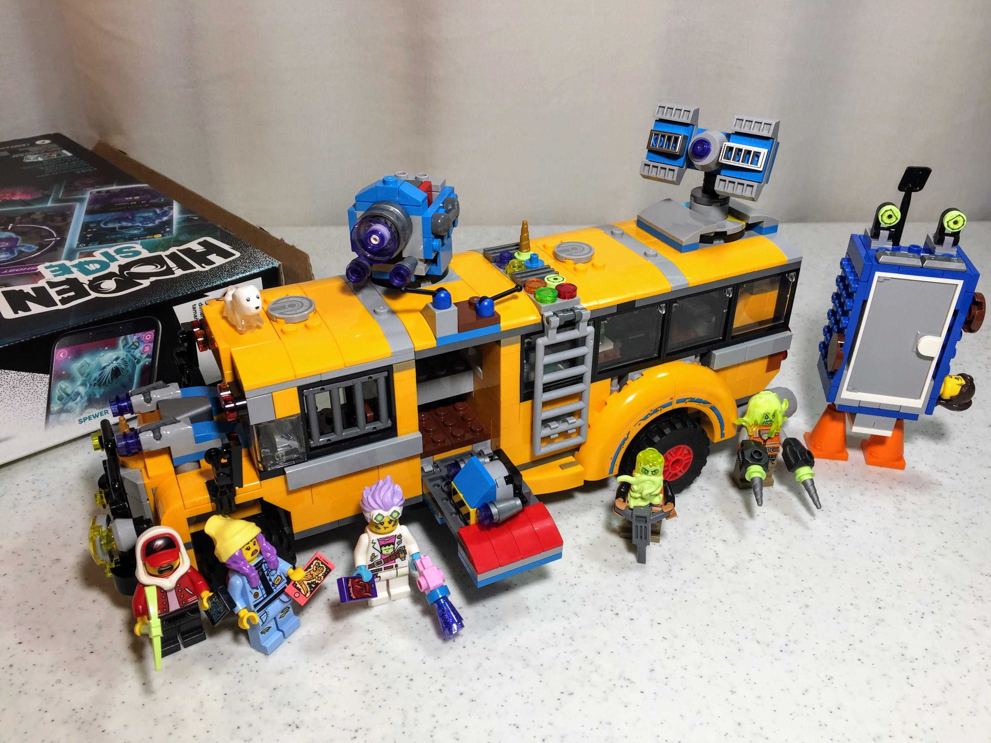 just finished the Hidden Side School Bus (Lego 70243) r/lepin