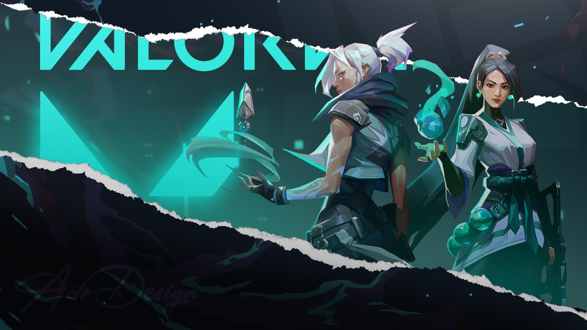 [Valorant] Jett and Sage OC r/GamingArt