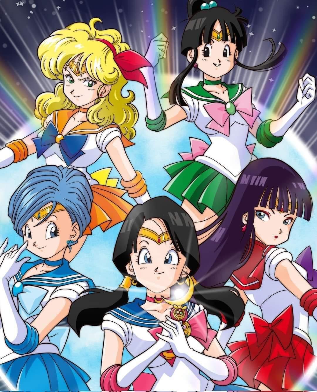 Saimor Moon x Dragon Ball Z 😍😍😍😍😍 r/sailormoon