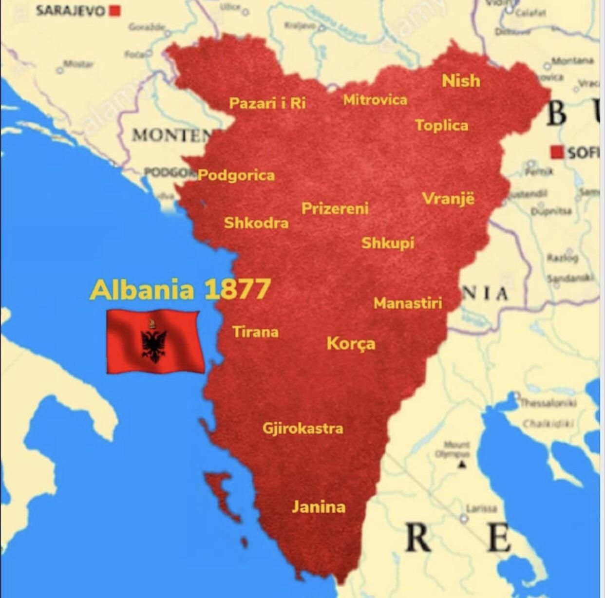 Malesia E Madhe Map Don't Forget, Malesia E Madhe Is Also Albania!!! Free Malesia!!! 🇦🇱 We Are One! (Swipe Left) : R/Malesiaemadhe