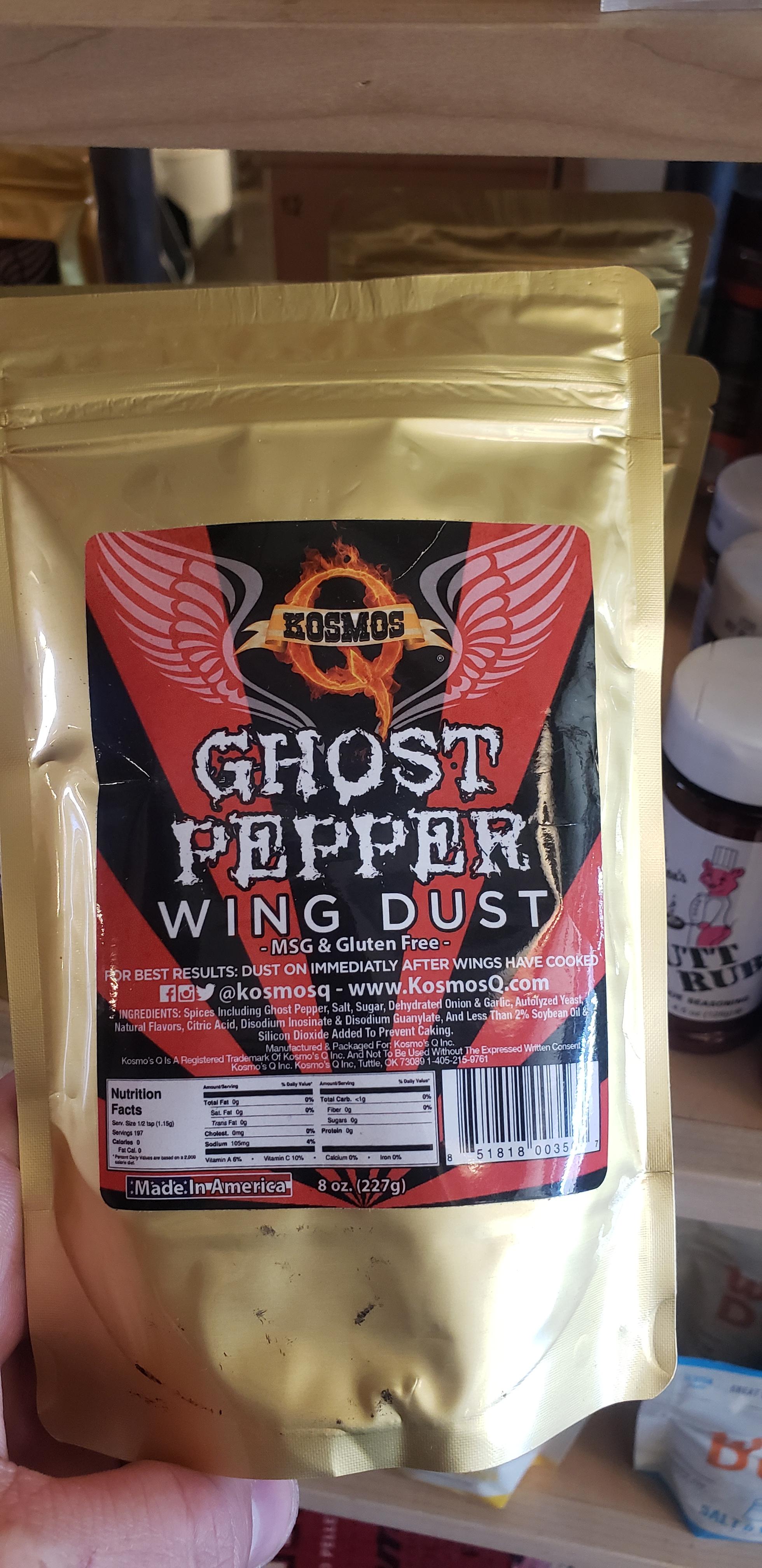 Ghost pepper wing dust🔥🌶 r/spicy
