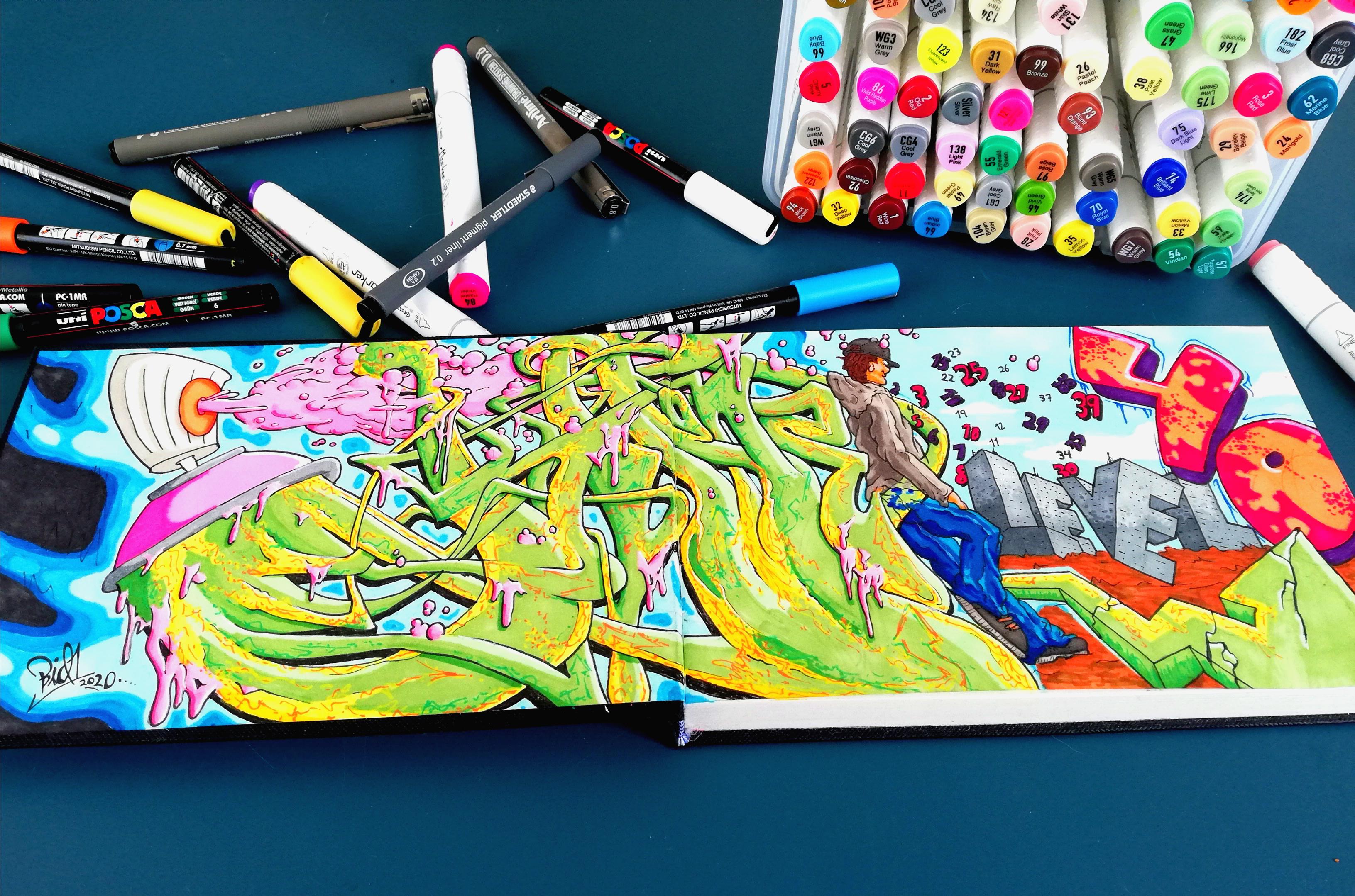 First page of newest blackbook blackbookgraffiti