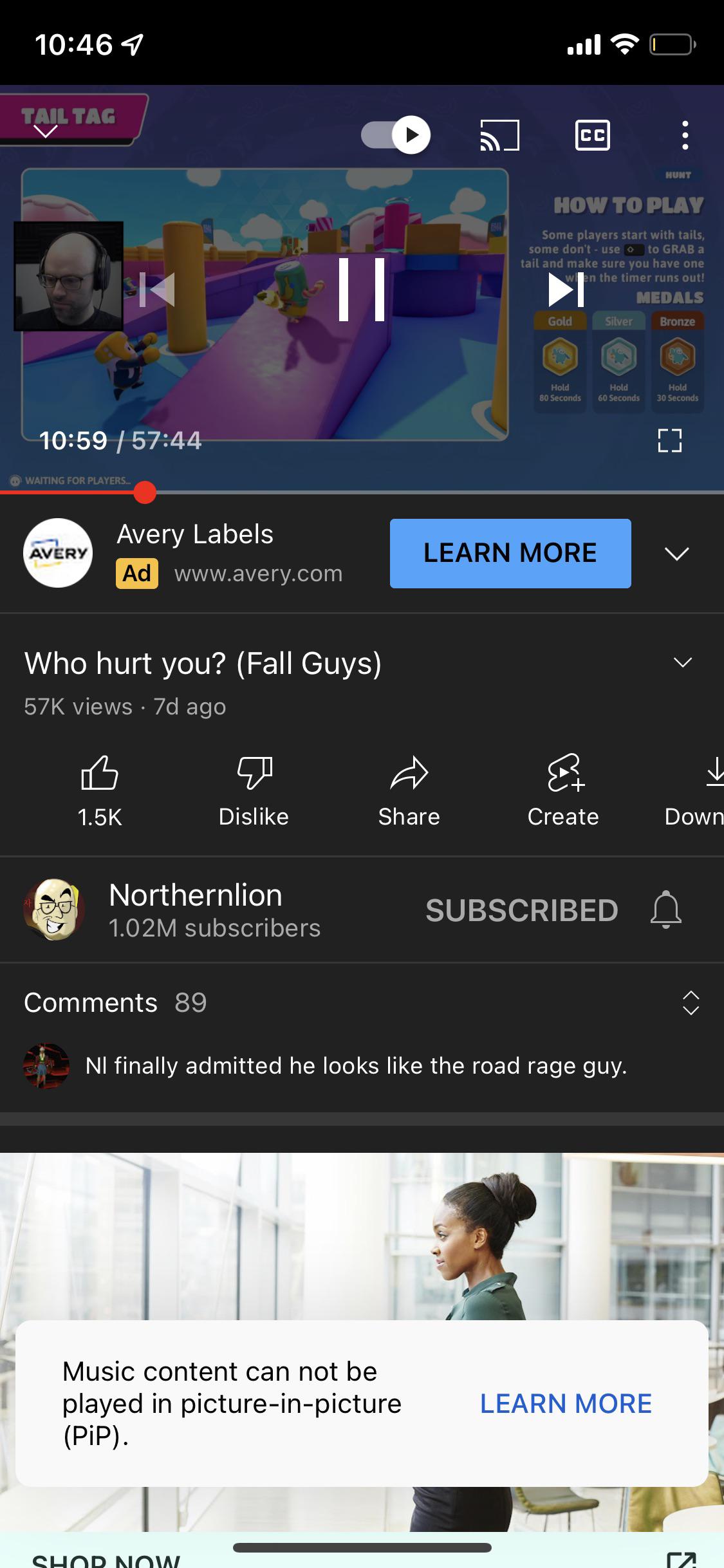 Apple finally lets us use YouTube pictureinpicture, but apparently
