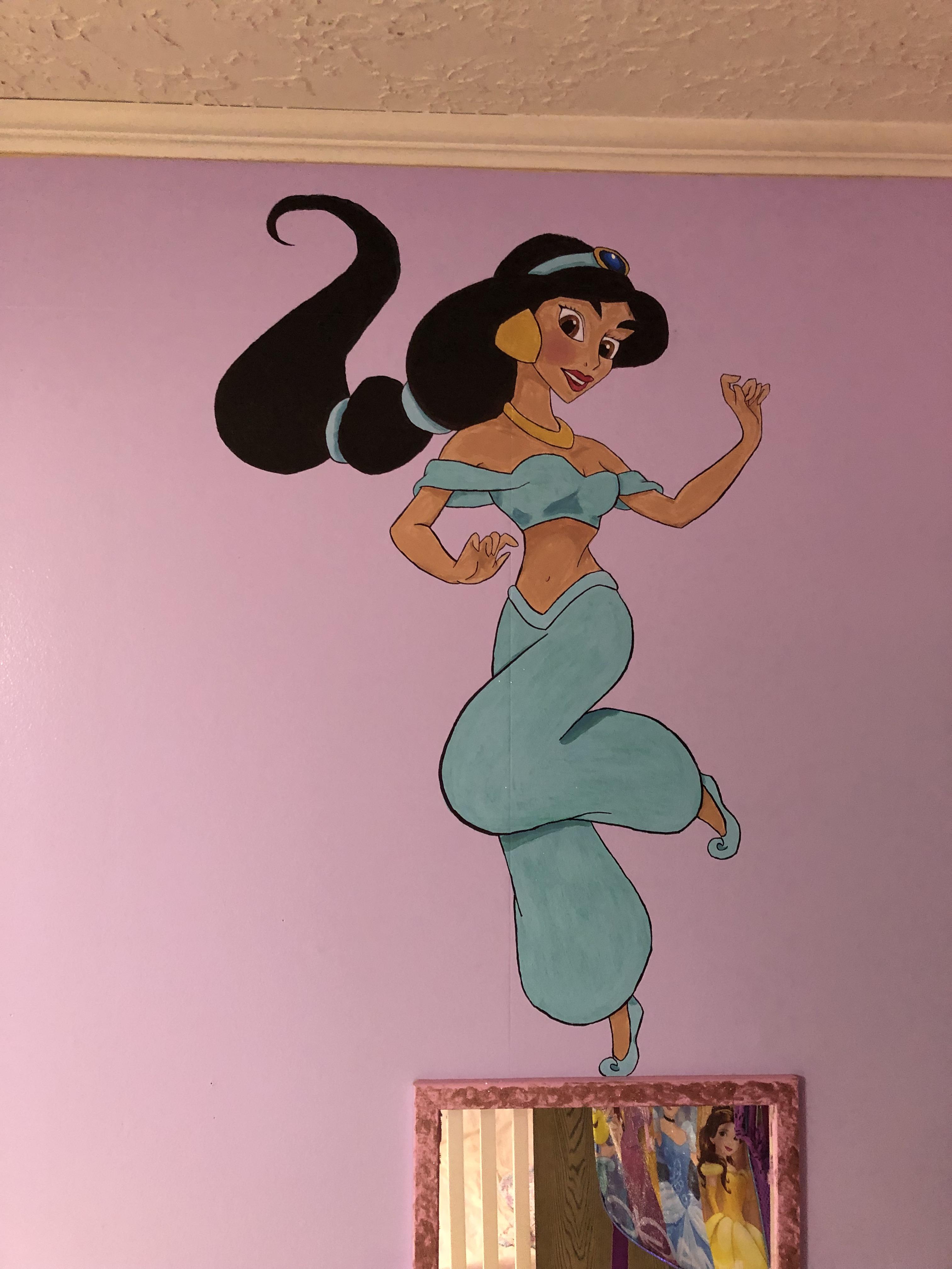 Jasmine wall art r/disneyprincess