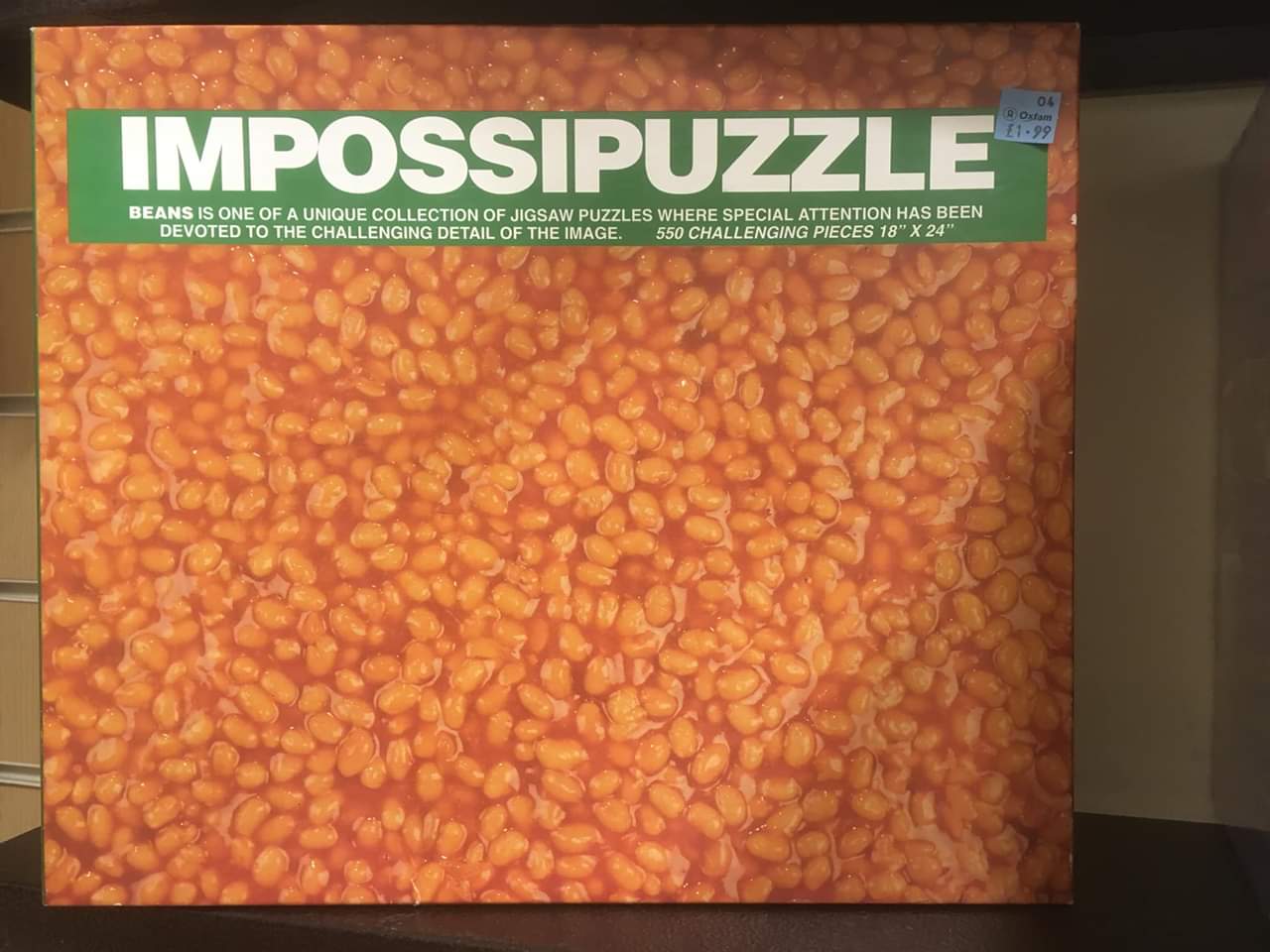 Beans in a puzzle r/BeansInThings