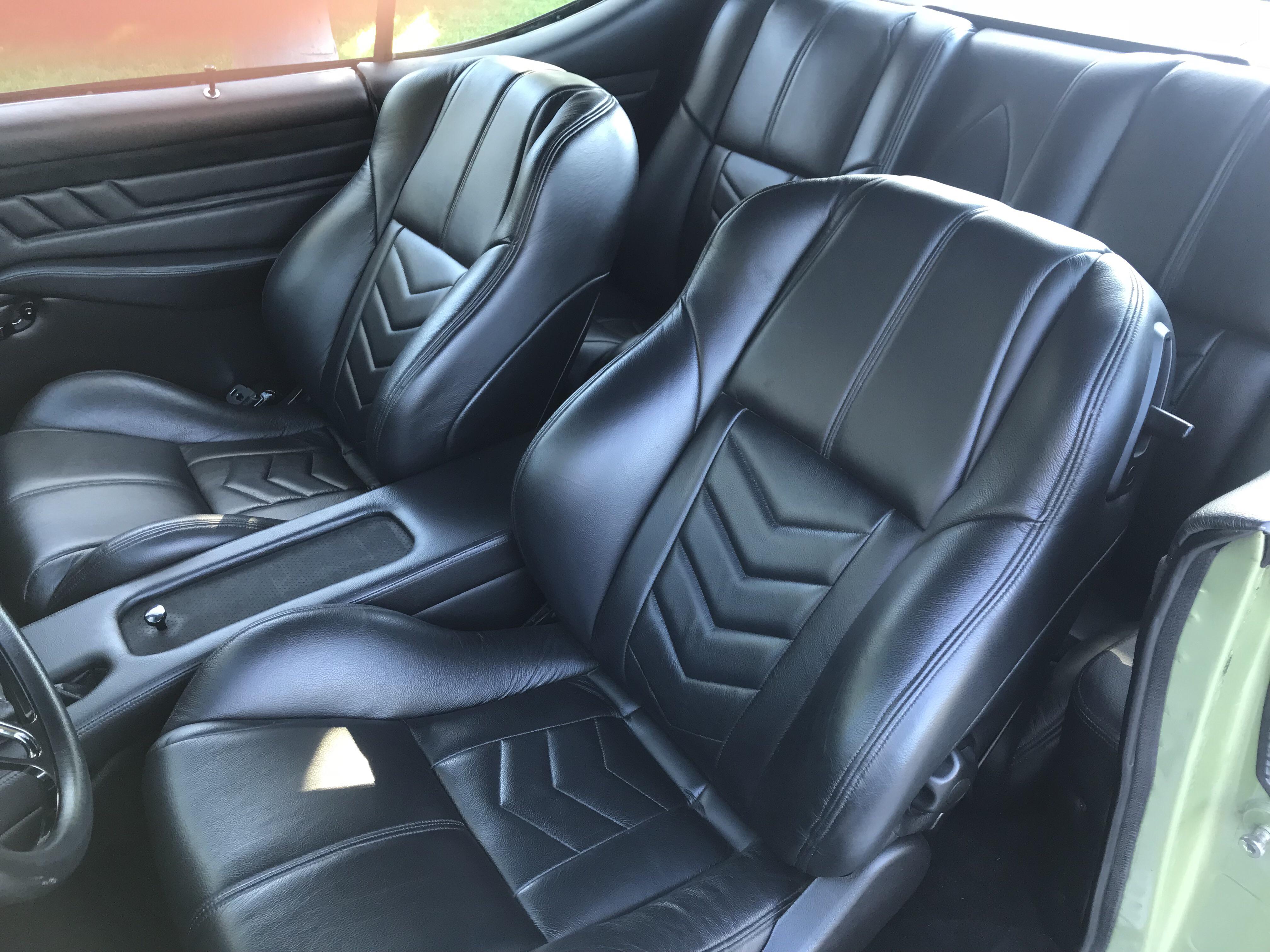 Custom upholstery with front and back gto seats. I have a few more sets