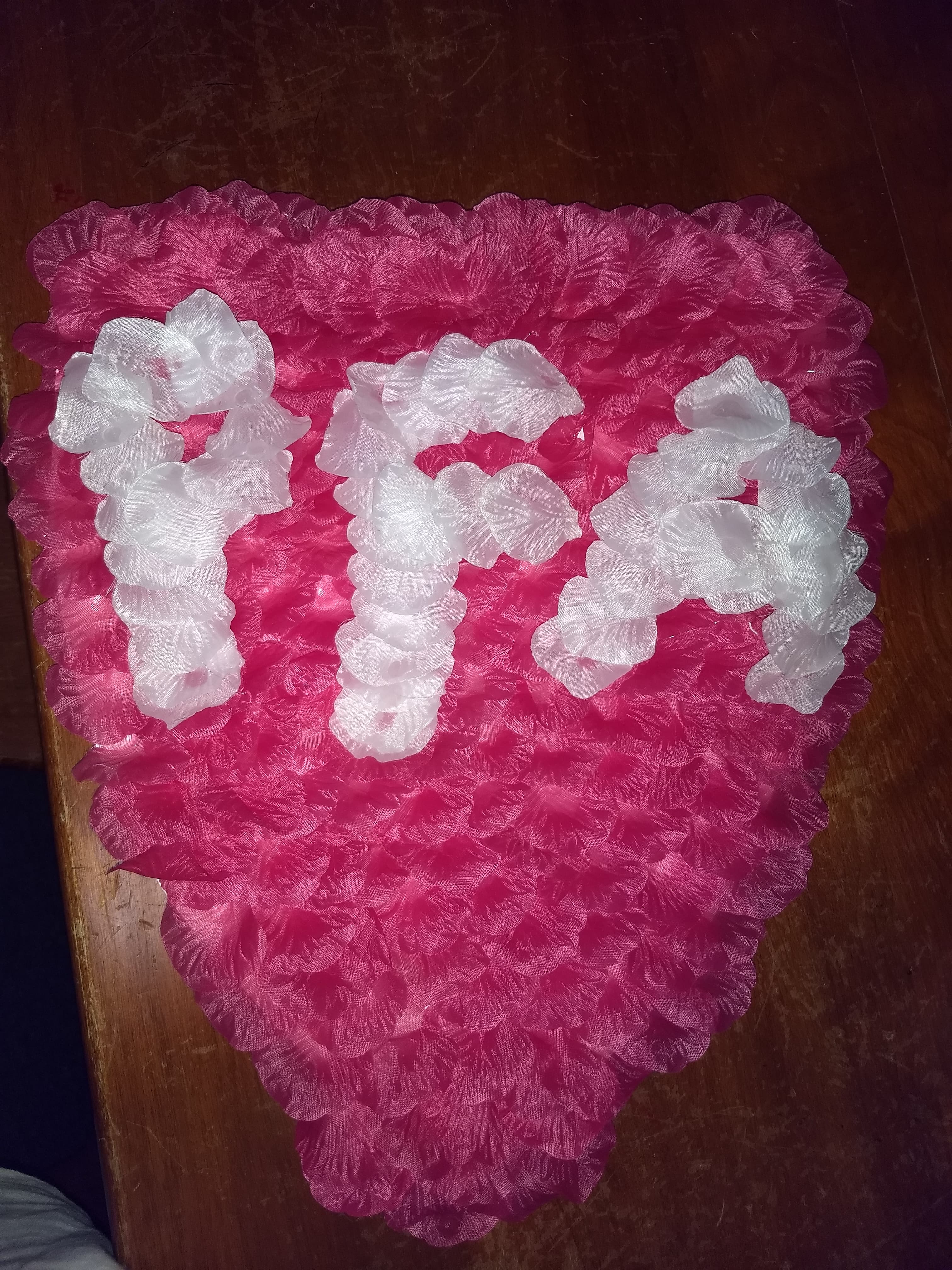 My interpretation of Petals for Armor a shield of flower petals r