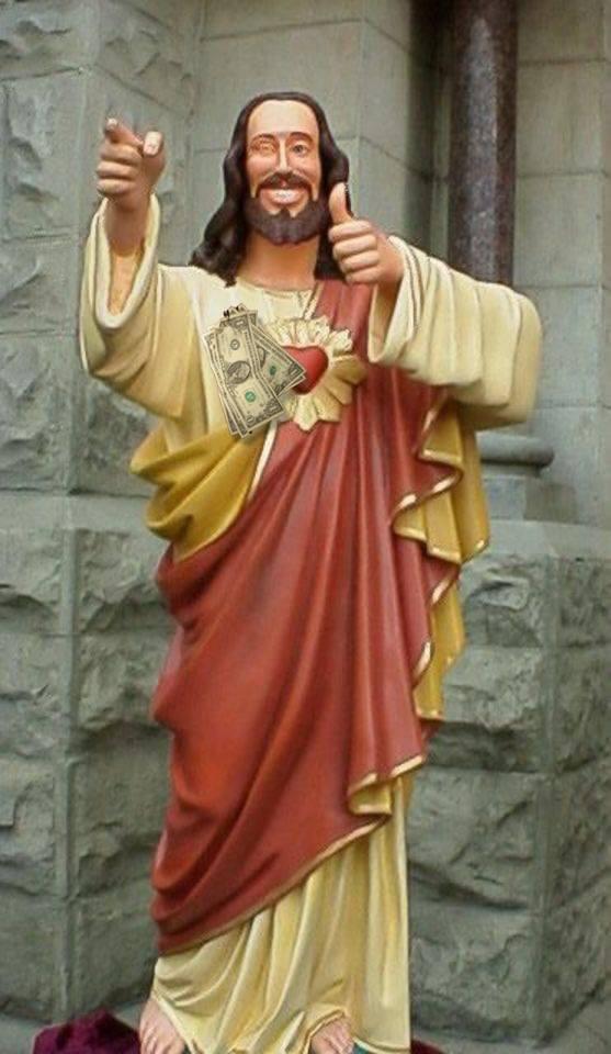 Buddy Christ Statue
