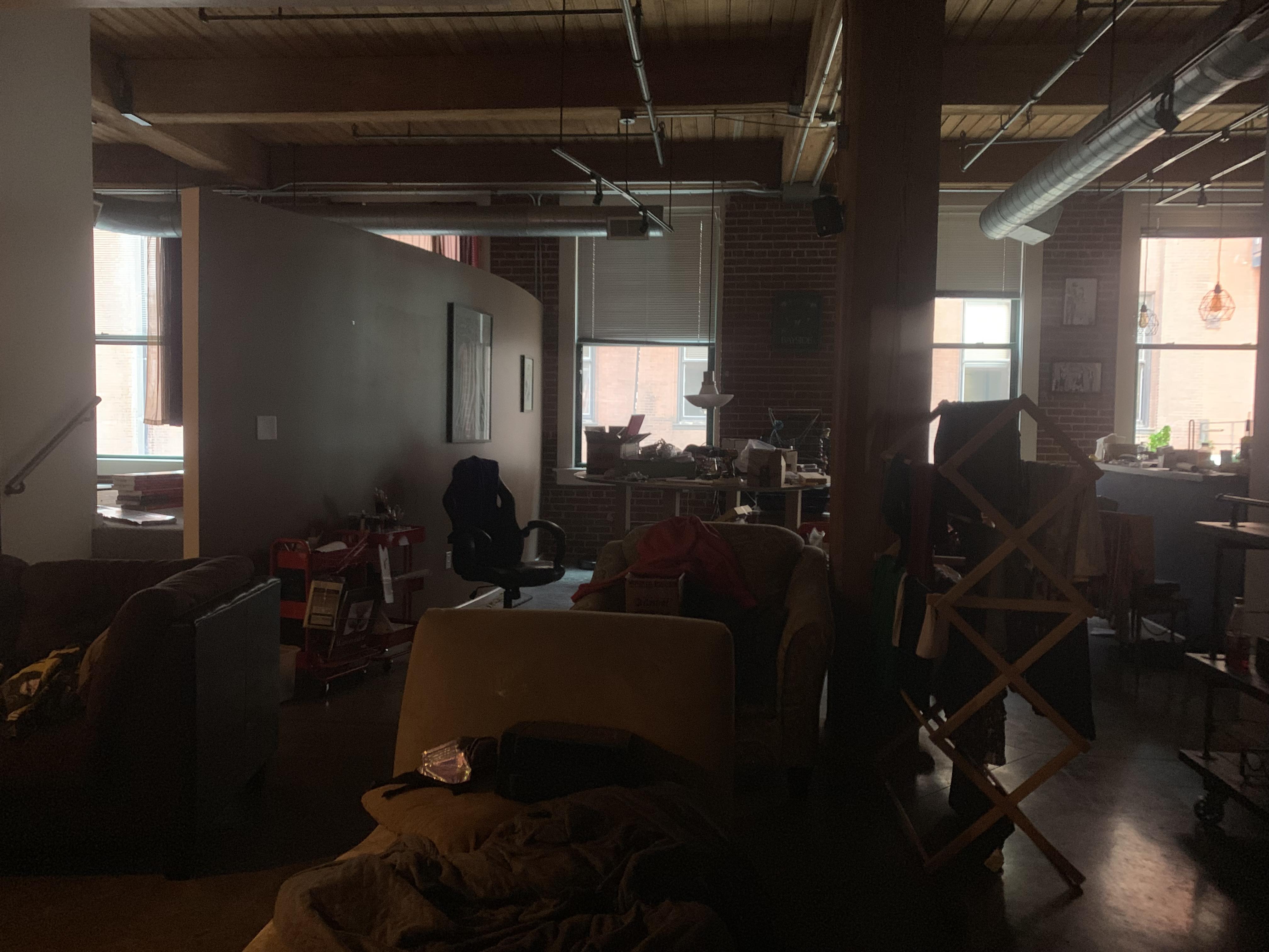 Dark apartment is dark. I am clinically depressed and can’t even bring