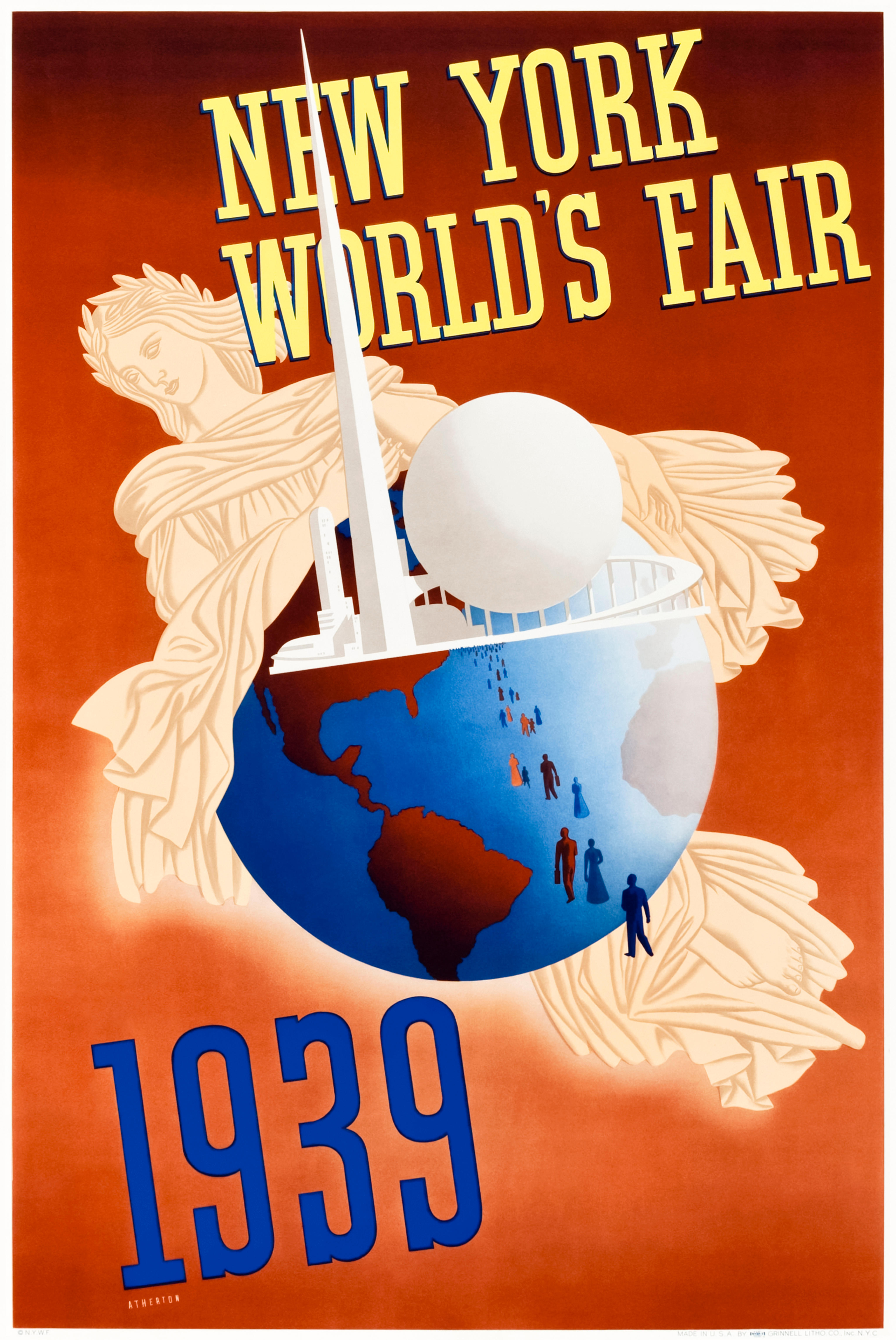 New York World’s Fair 1939’ poster by John Atherton r/newyorkcity
