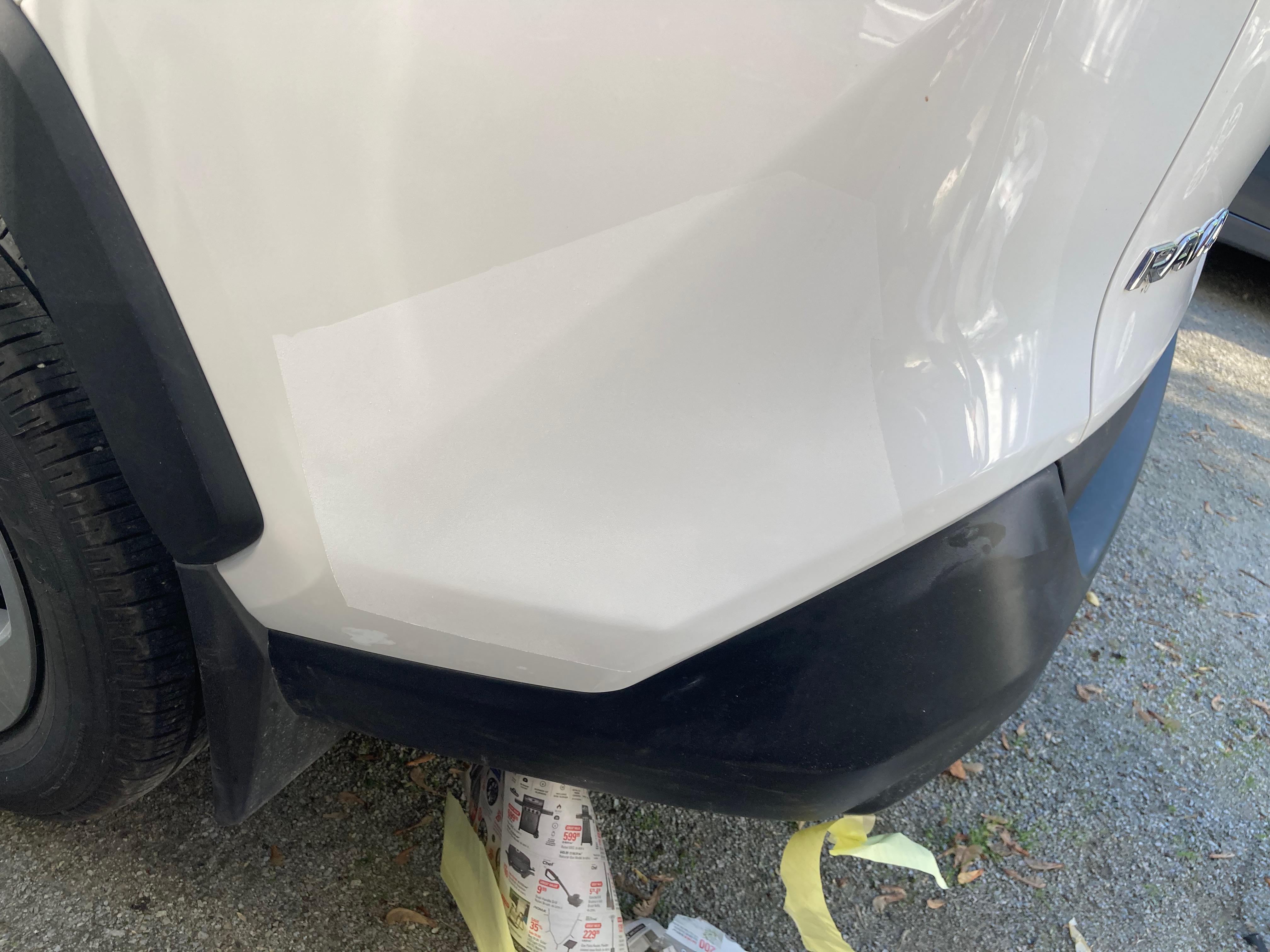Fixing scratch of my rental pt2. So I followed the advice from this subreddit to fix the scratch