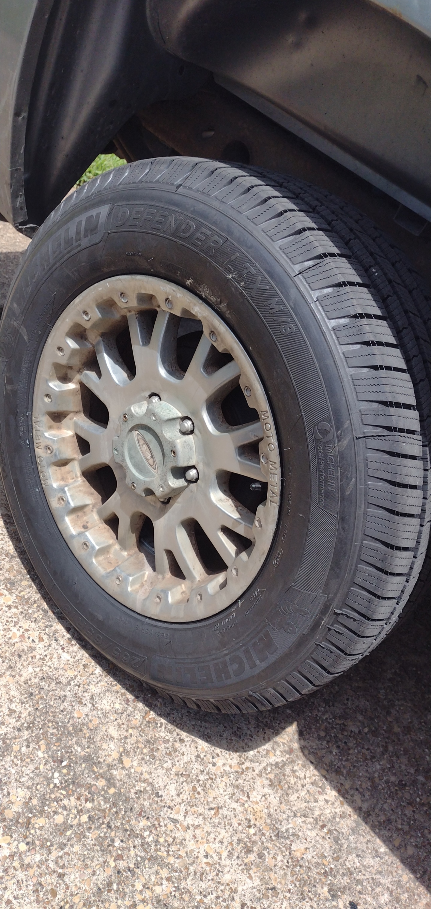 Does anyone know what causes wear like this? On both back tires. tires