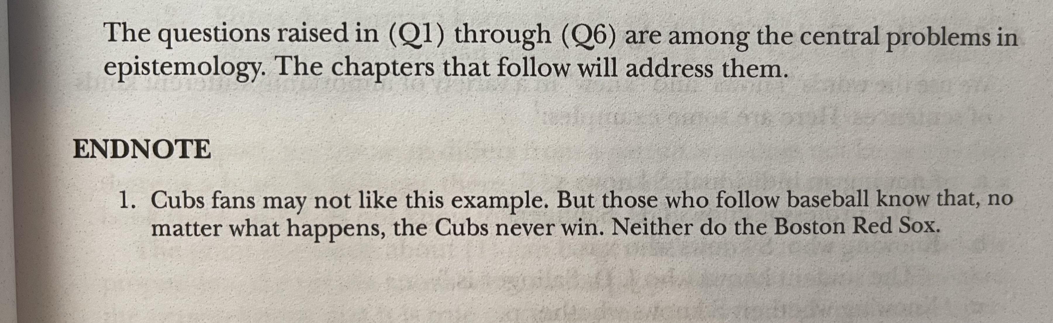 This endnote in my philosophy textbook did not age well. r/mildlyinteresting