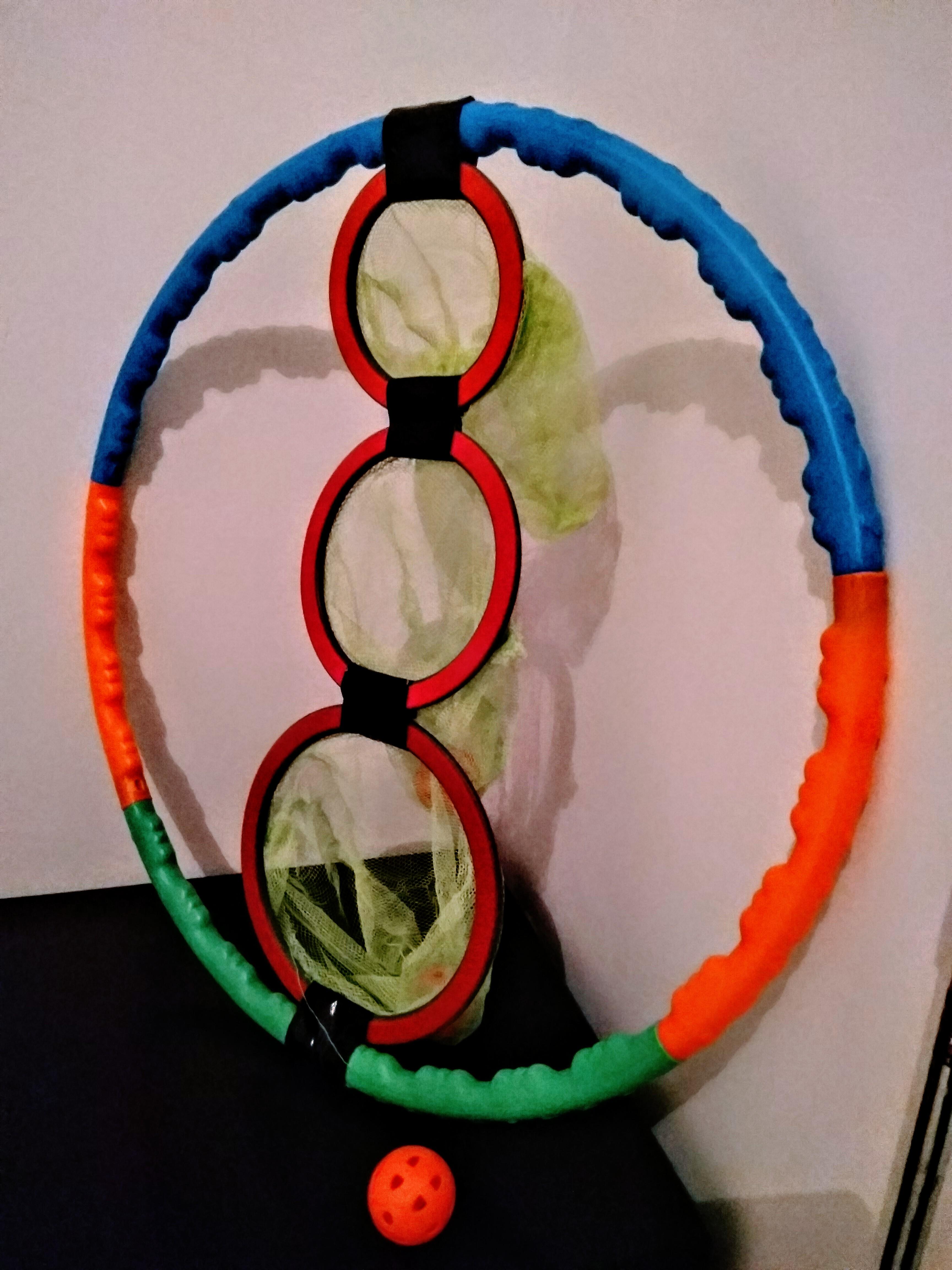 DIY Chipping net....Steal your kids toys edition r/golf