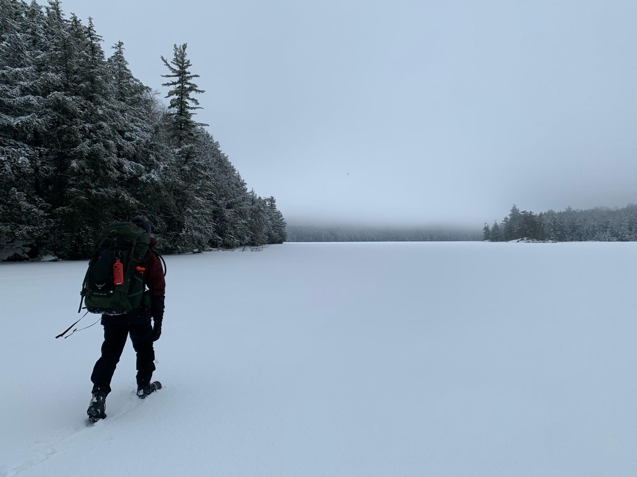Chilly morning across Maggie Lake in the Gonk r/CampingandHiking