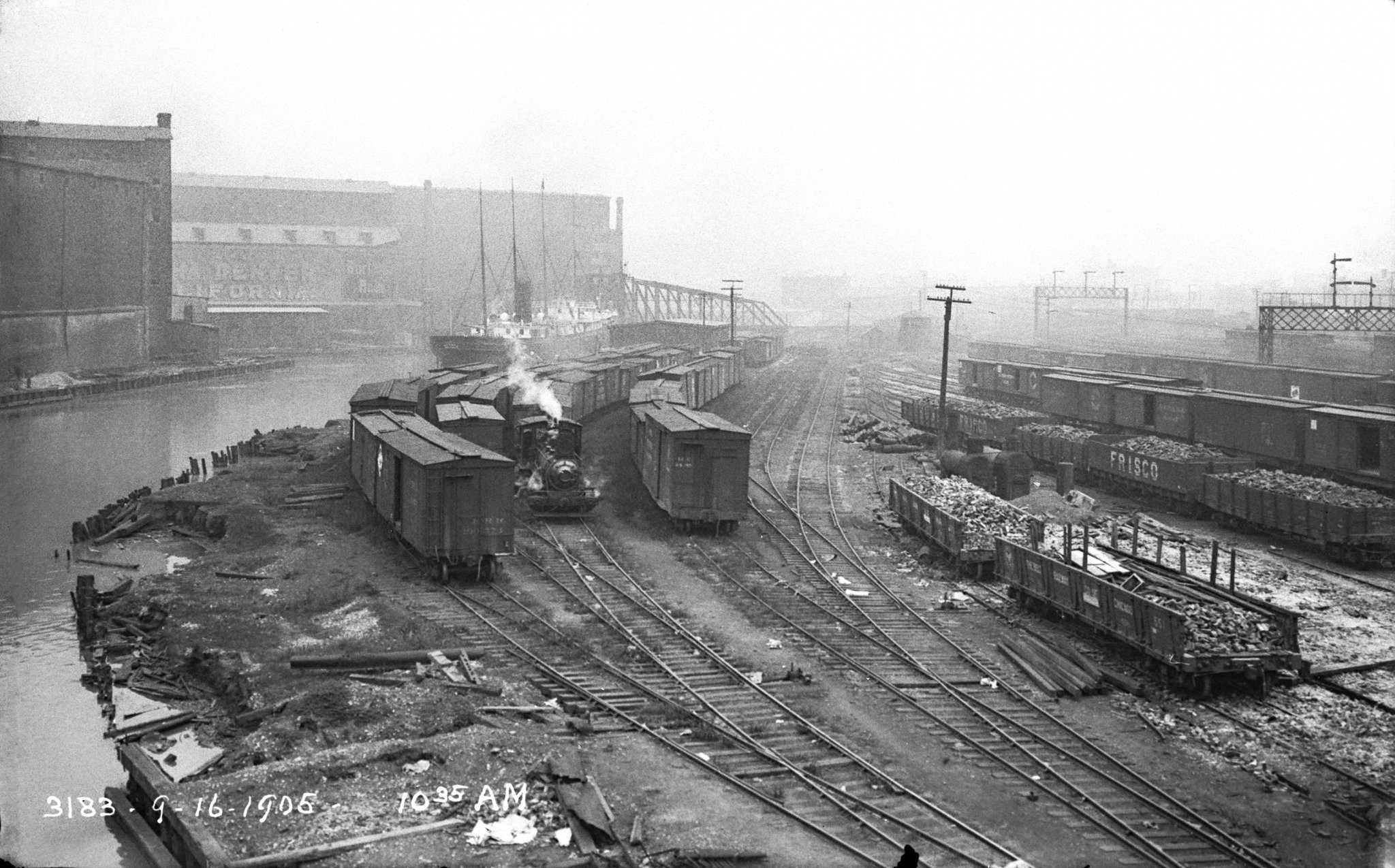 Chicago & Western Indiana Railroad on September 16, 1905, viewed