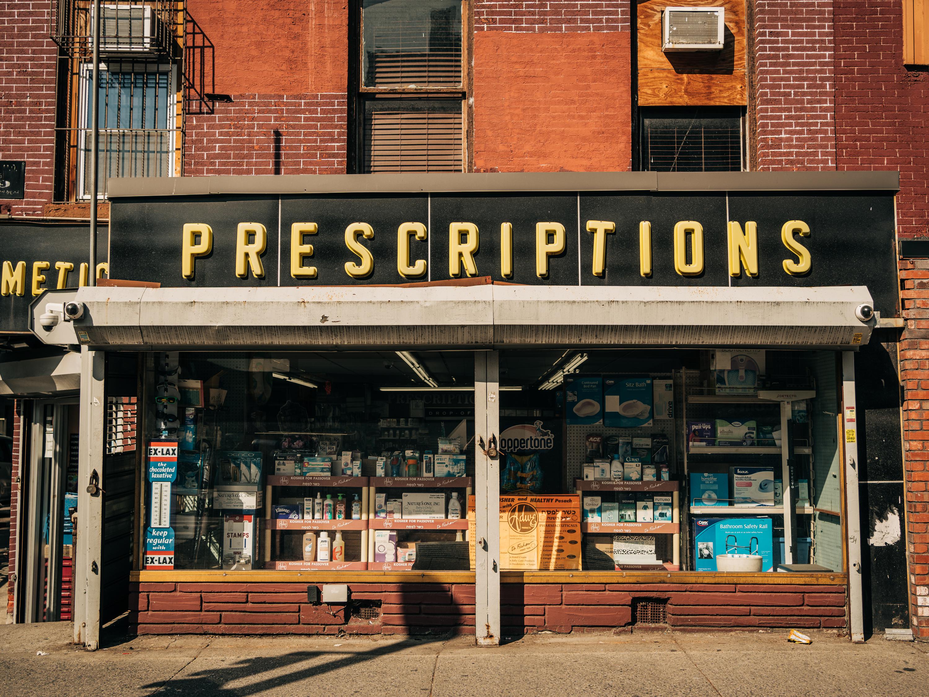 A pharmacy in South Williamsburg, Brooklyn r/retailporn