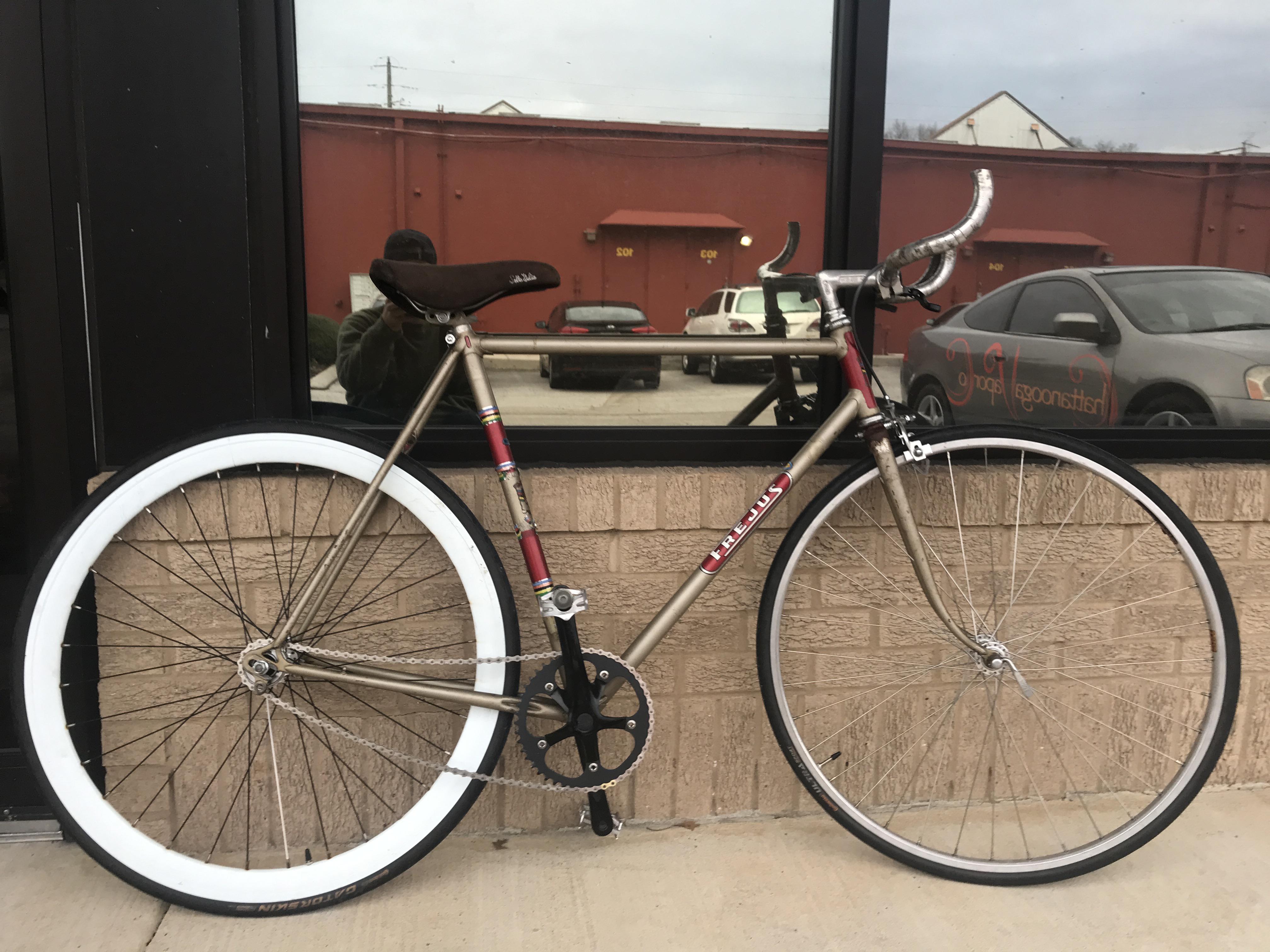 First time building a bike. Found an old Italian road bike in the shed