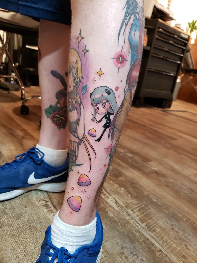 My Muse Dash tattoo!! Done by Nasatsuchiya MuseDash