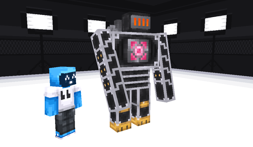 My idea for a Mechanical Golem for an add on r/CreateMod