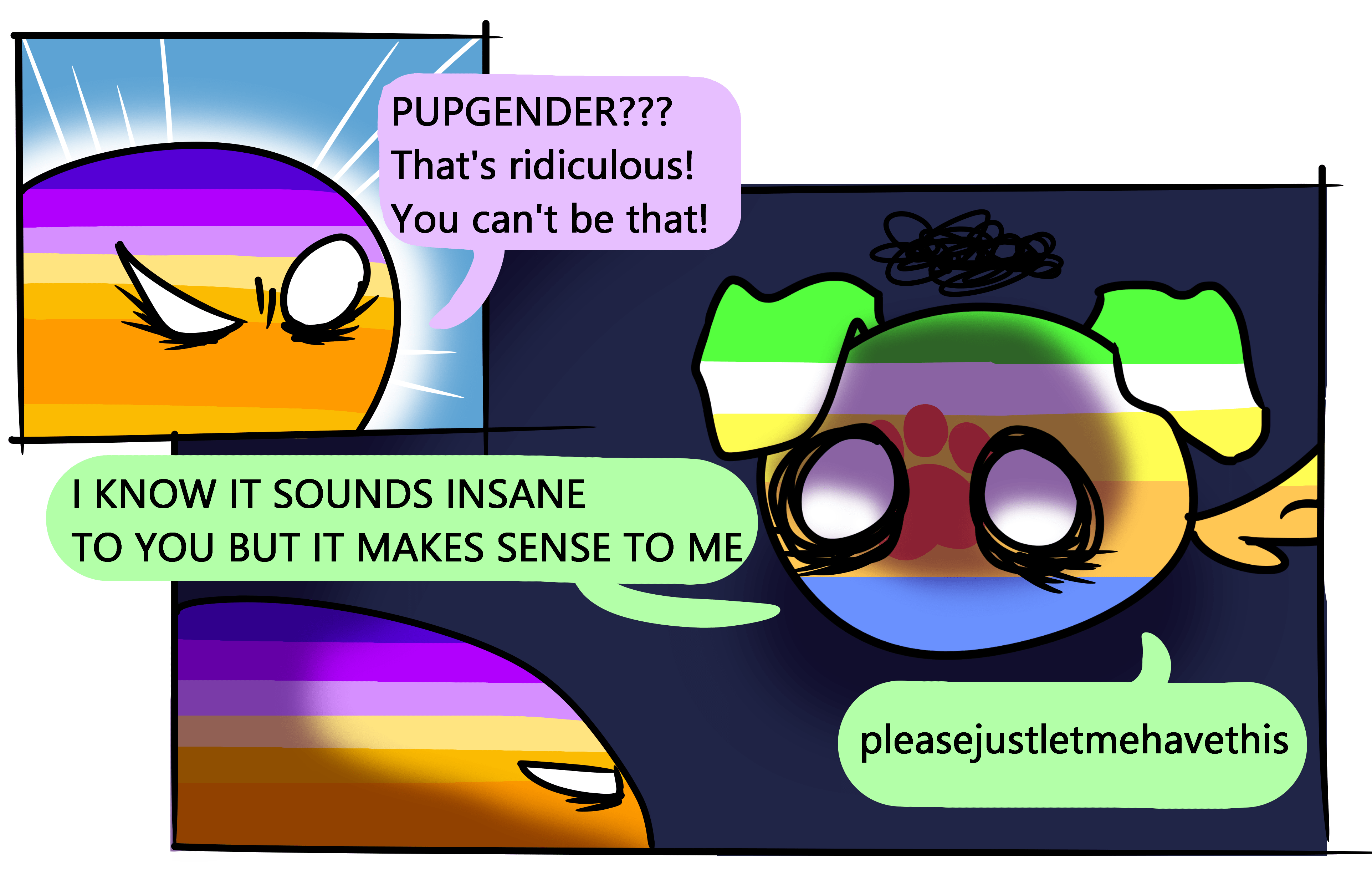 xenogender moment r/lgballt