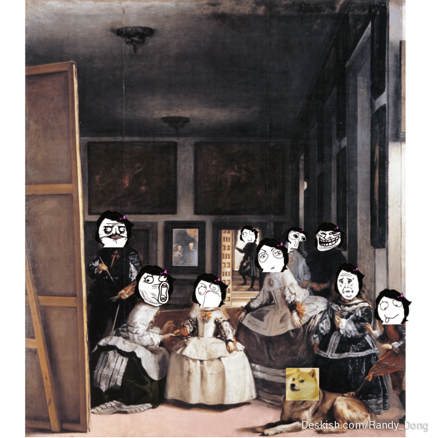Our generation's interpretation of the Las Meninas r/classicalartmemes