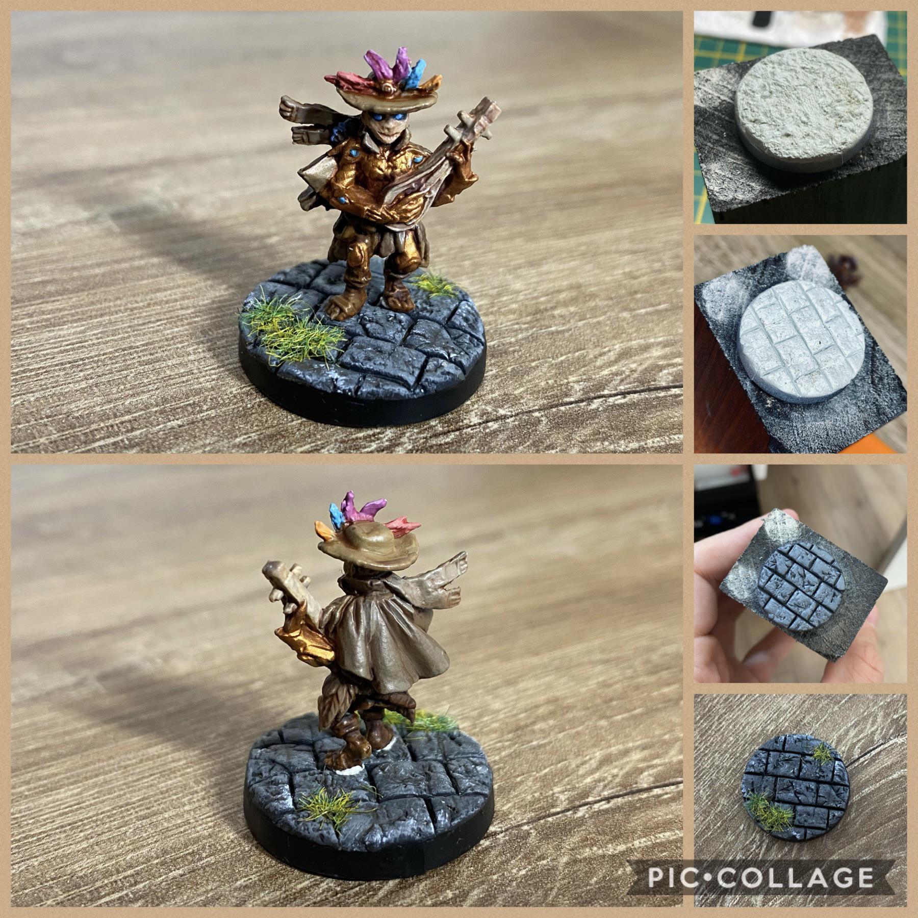 Music Note class painted and custom based. Just a few more to go! r