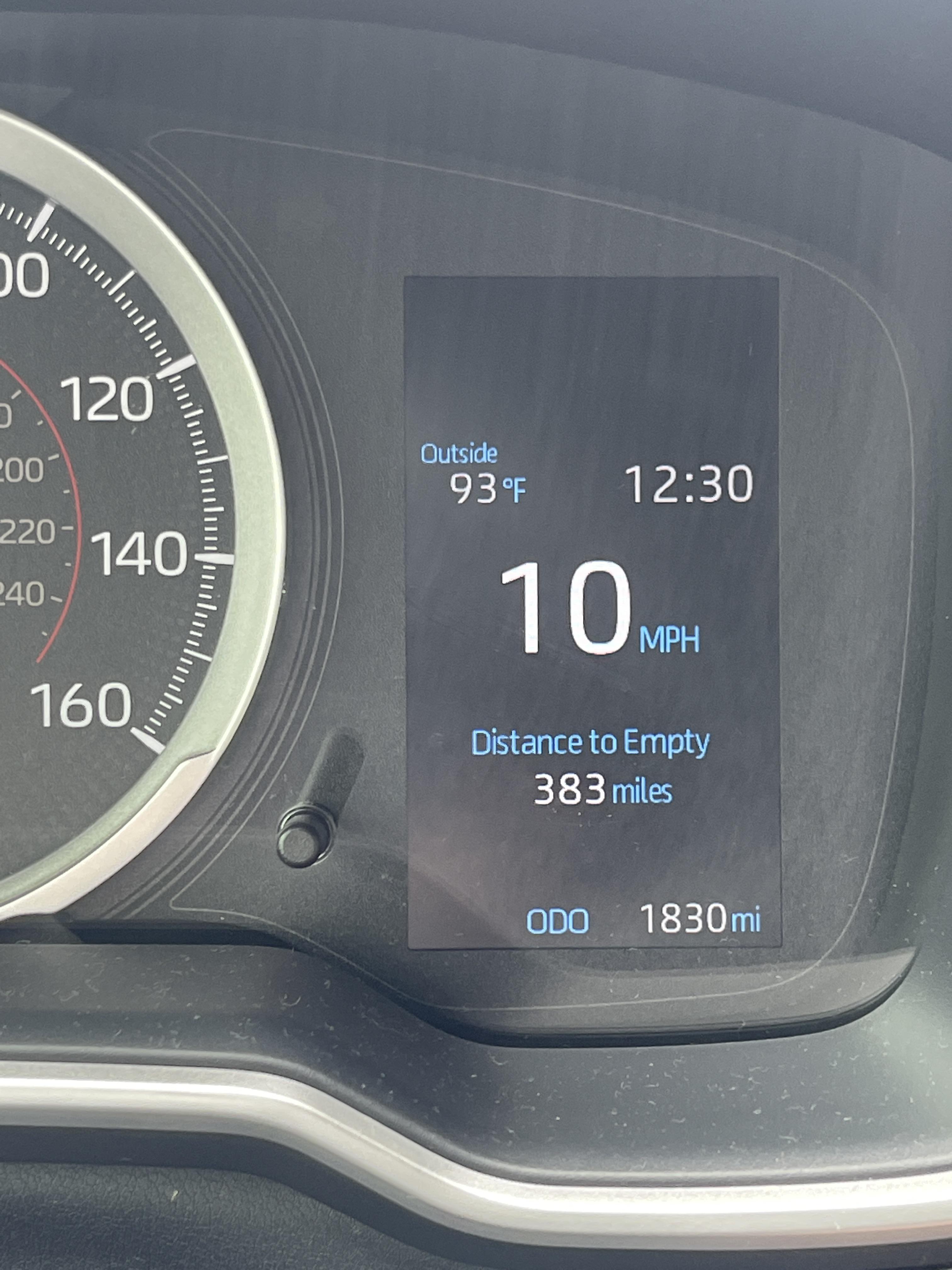 Here’s my fuel range on full tank. 21 Corolla SE 6MT Flame Blue r/COROLLA