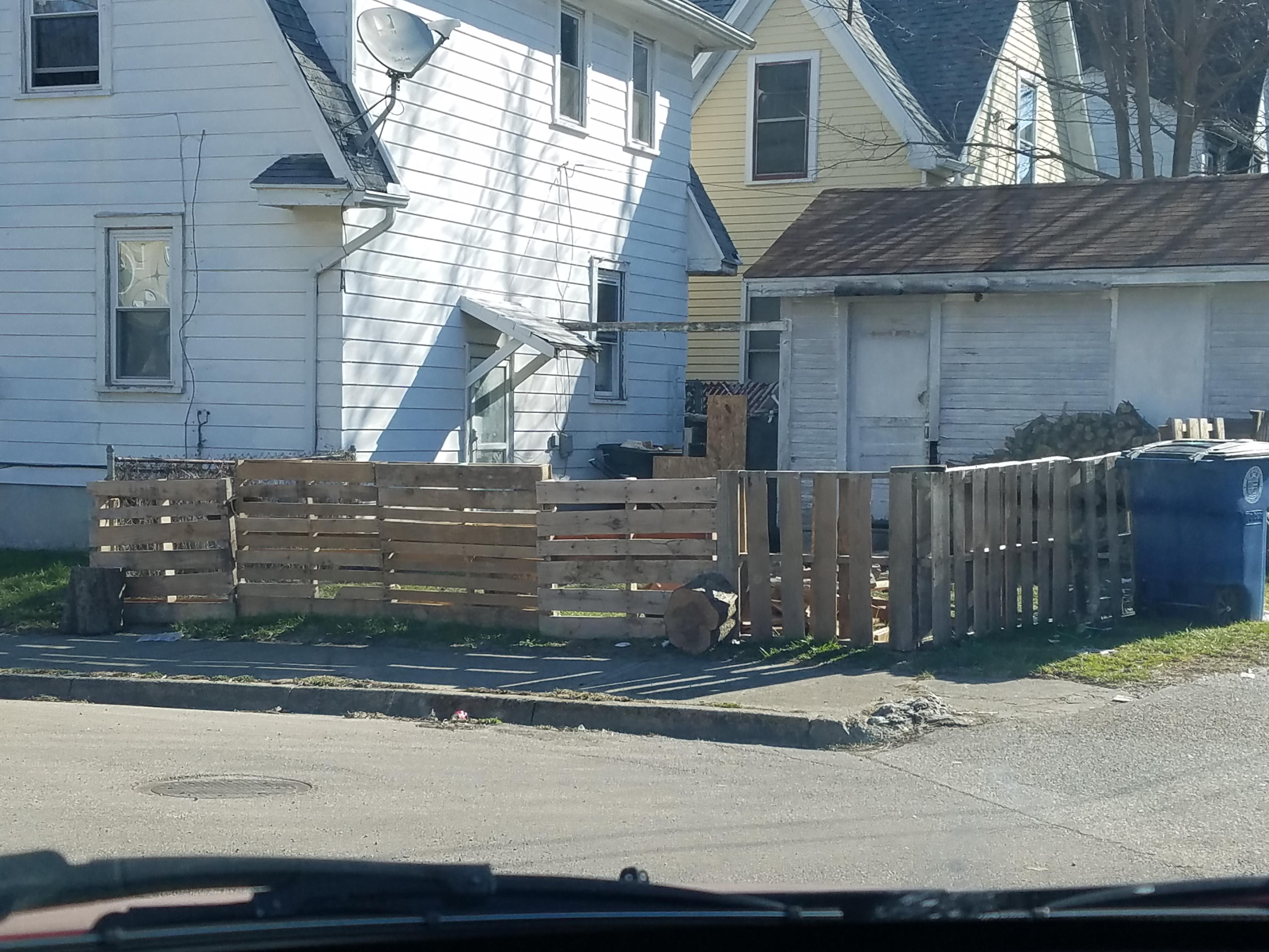 Fences are expensive r/trashy