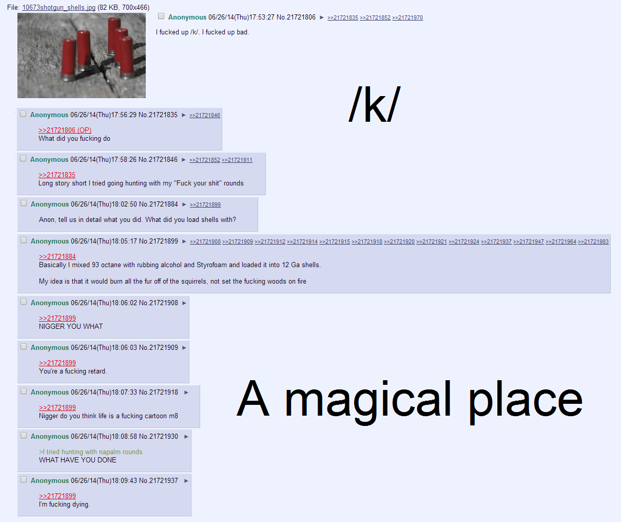 /k/ is a magical place r/4chan