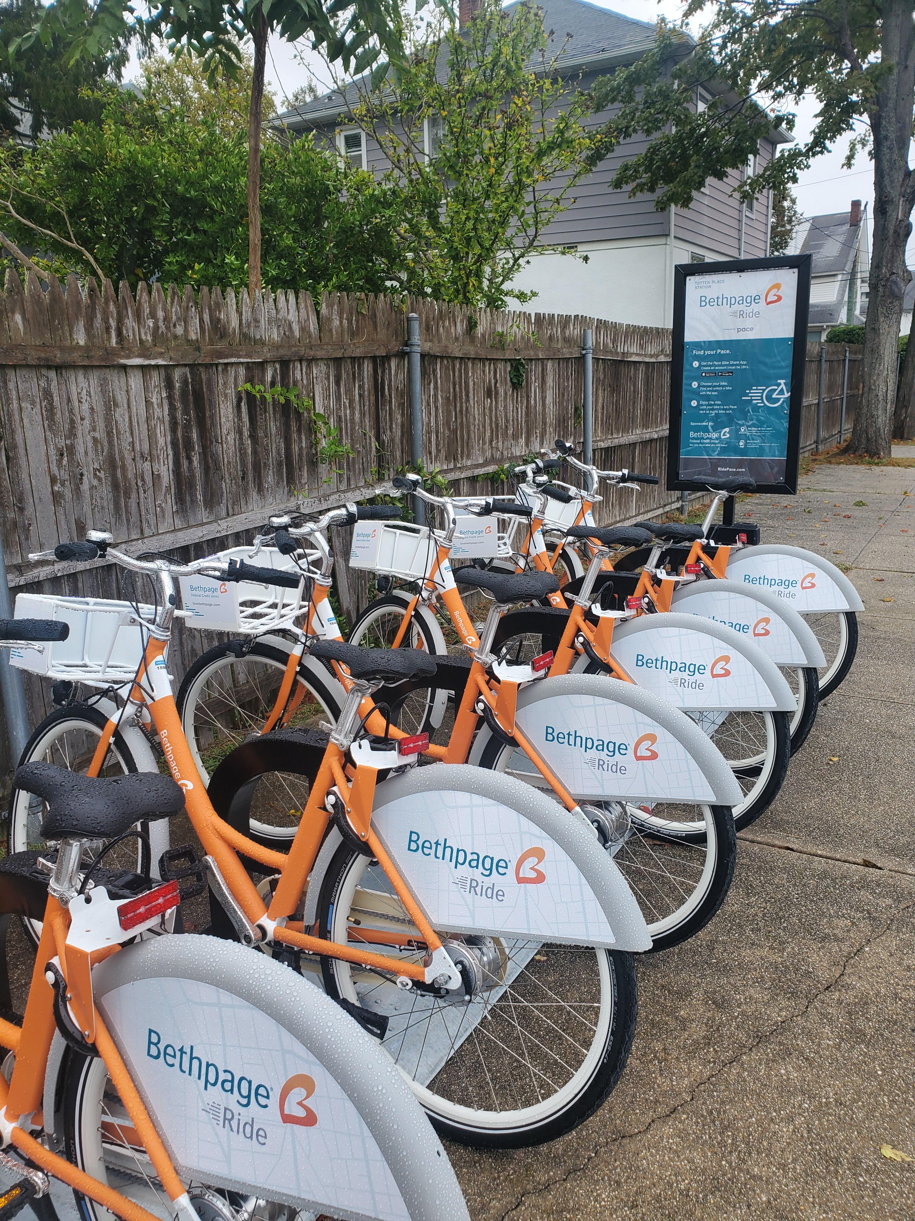 Long Island Bike Share. This is the first time I've seen this on the