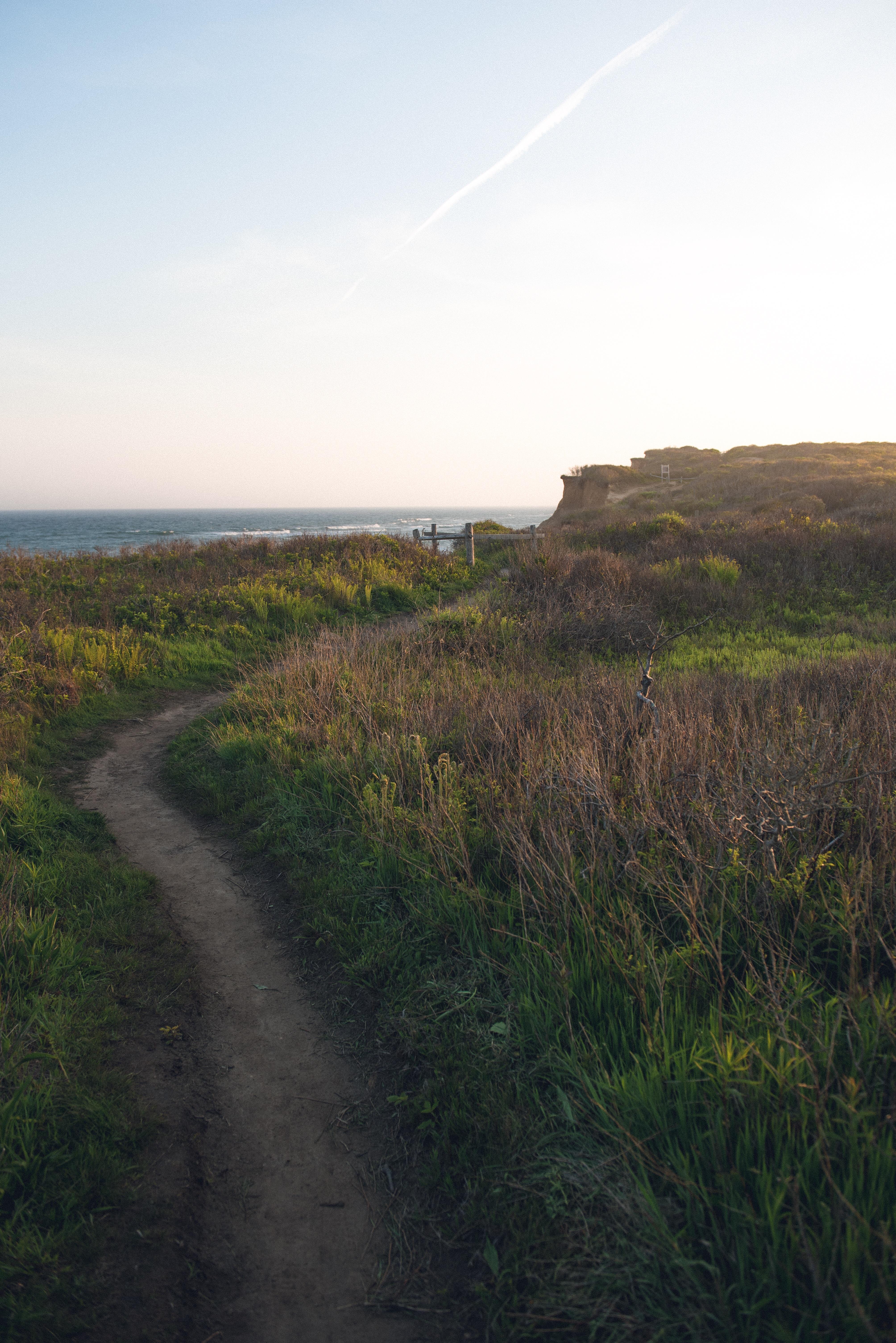 Sunset hike through the dunes in Montauk, New York. r/hiking