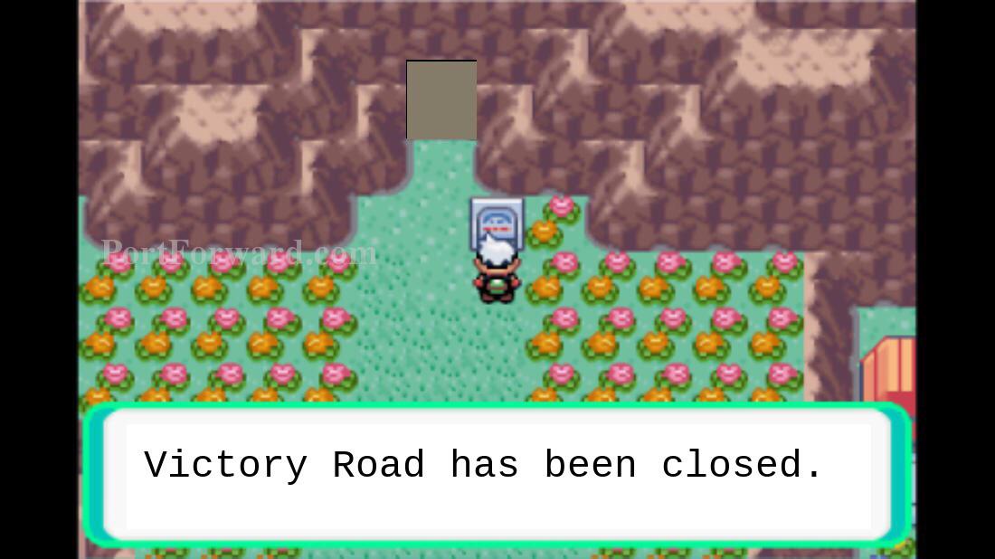 Victory Road Closure. r/pokemon
