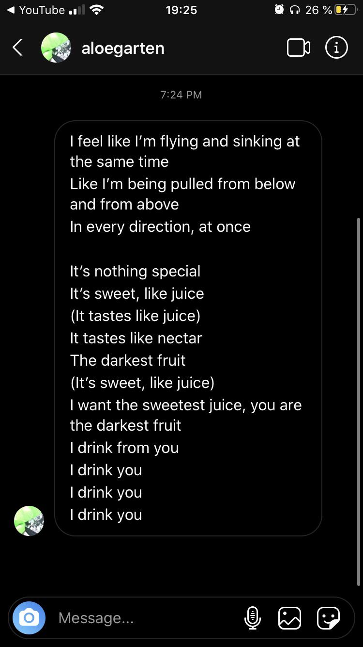Fruit bleed juice lyrics r/sadboys
