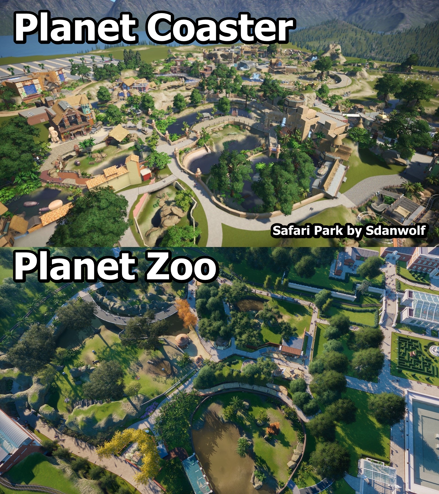 Coaster vs Zoo