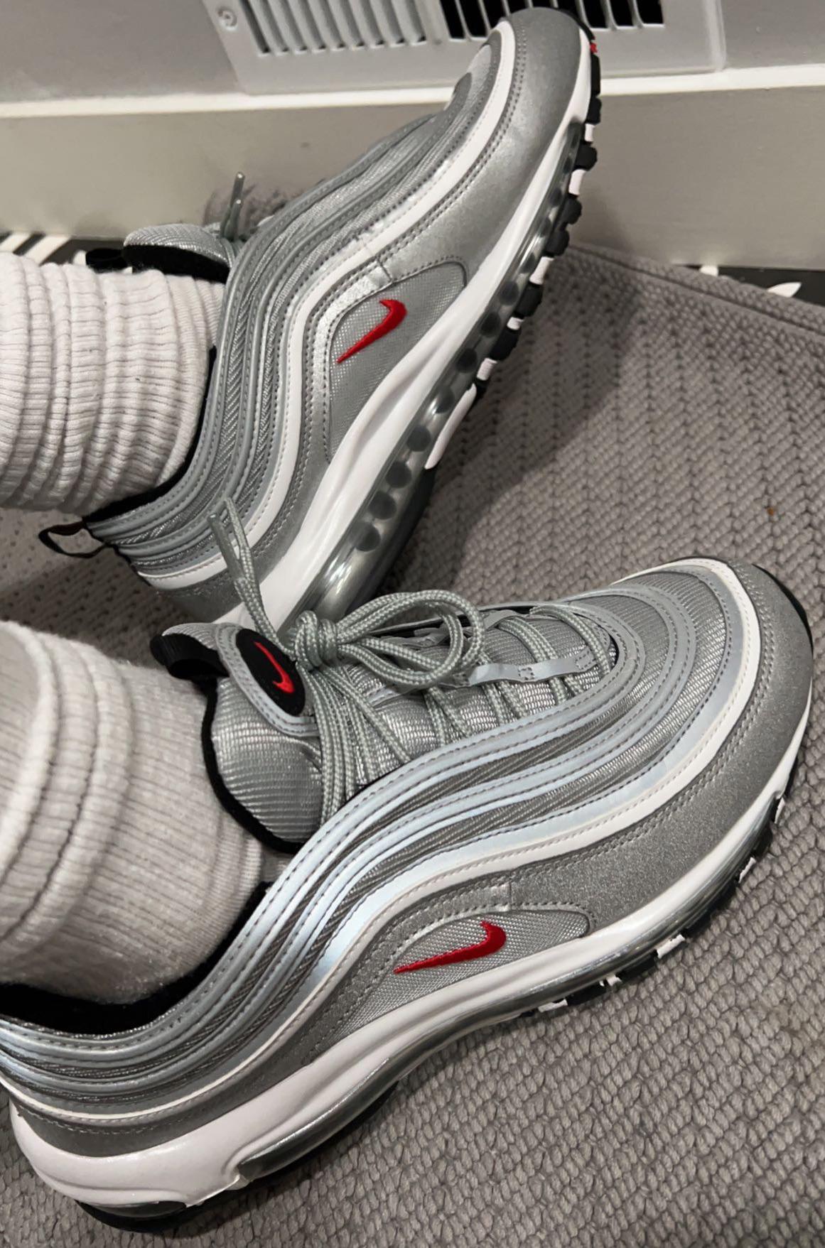 I’ve had the Air Max 97 Silver Bullets at the top of my wish list for 2