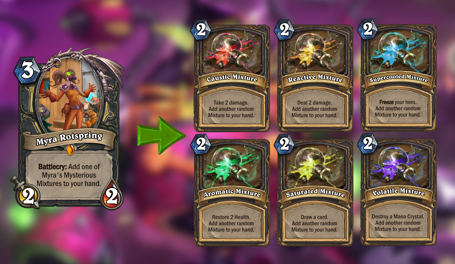 Myra Rotspring "Try this potion! And this one!, Oh, you'll LOVE this