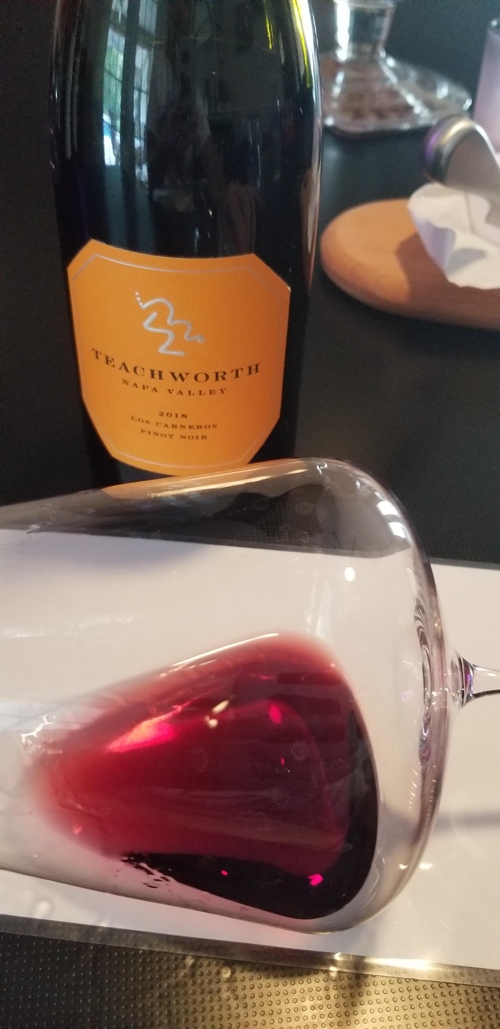 Teachworth Winery Los Carneros Pinot Noir 2018, Napa Valley, California