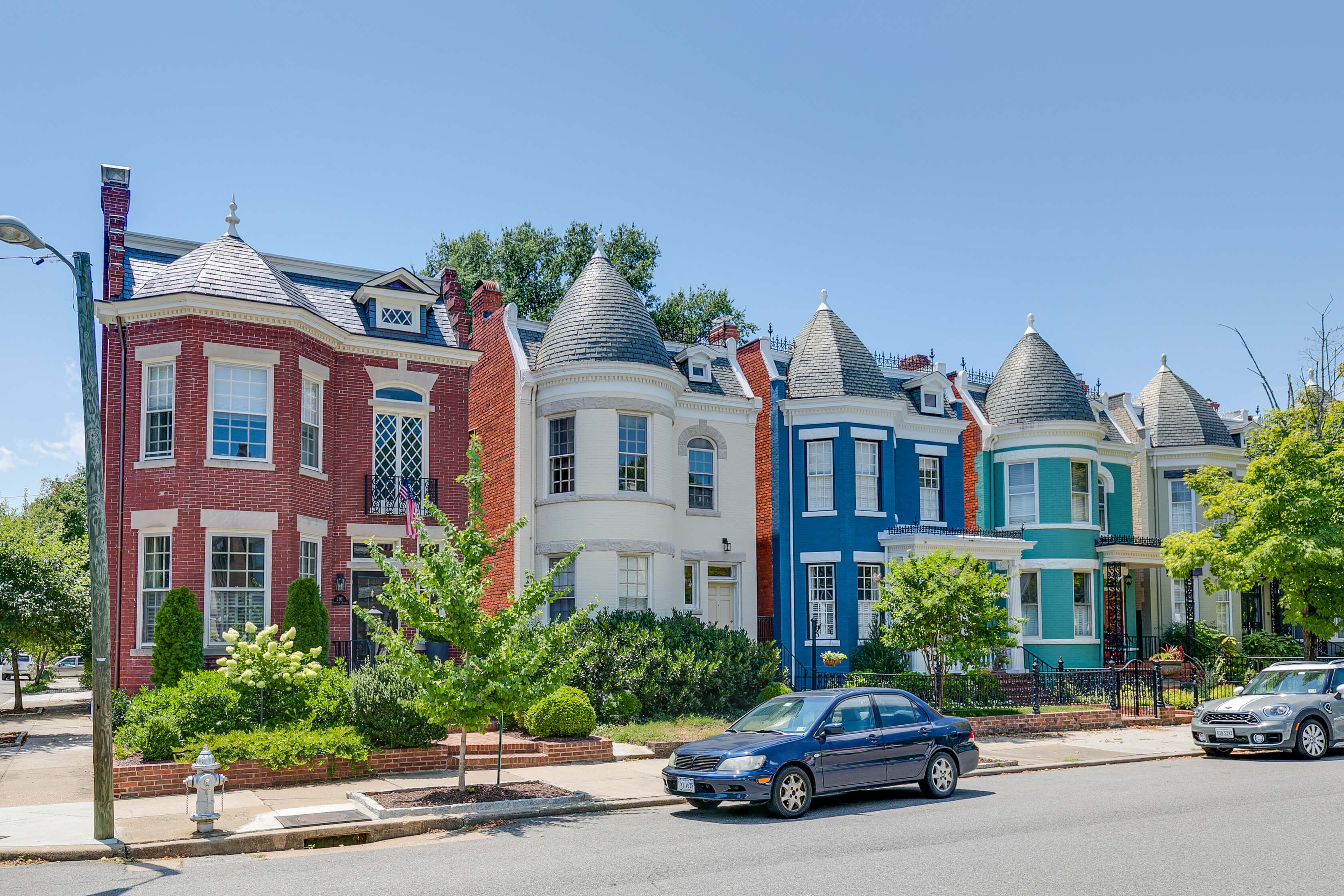 The Fan District in Richmond, VA. One of the largest collections of