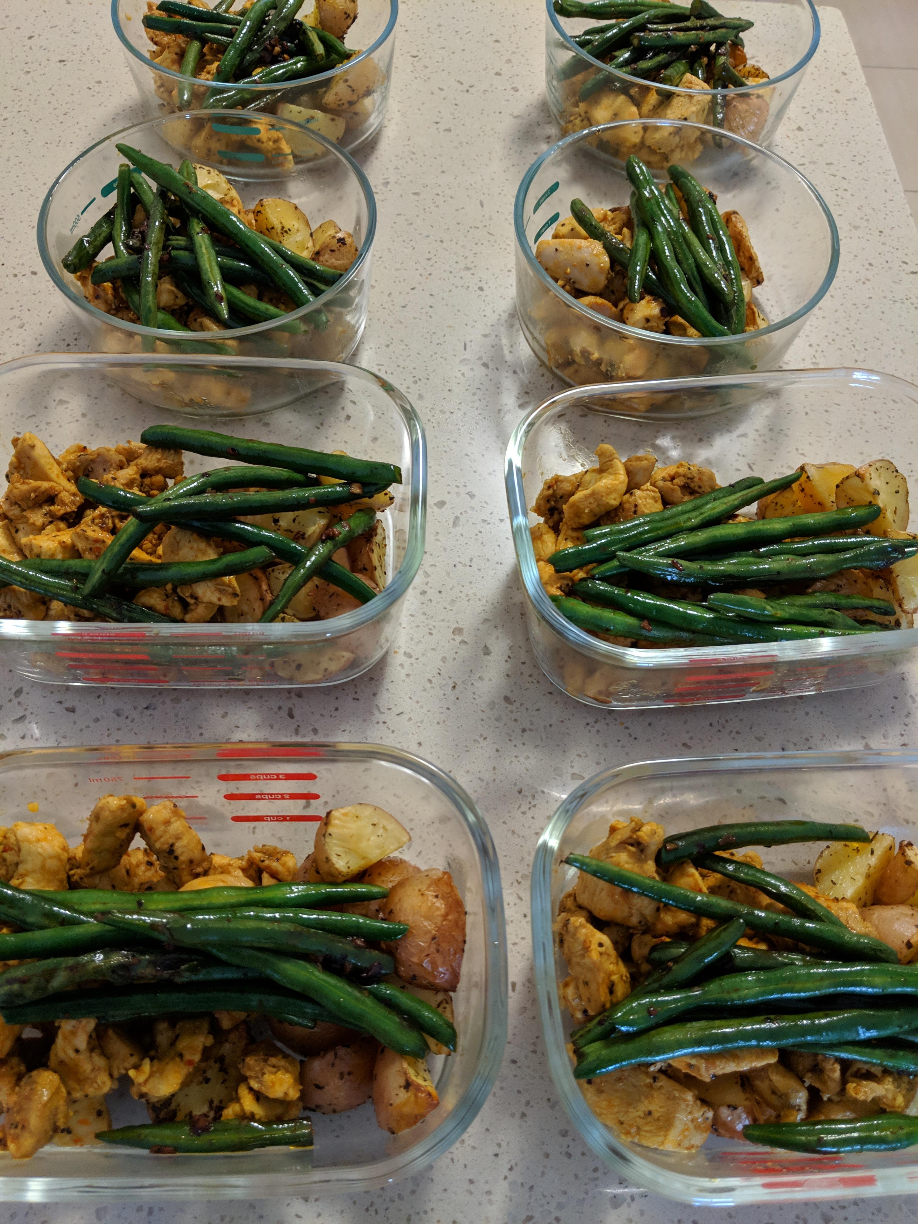 Been mealprepping for 2+ years, first time posting on reddit. 1.5 hrs