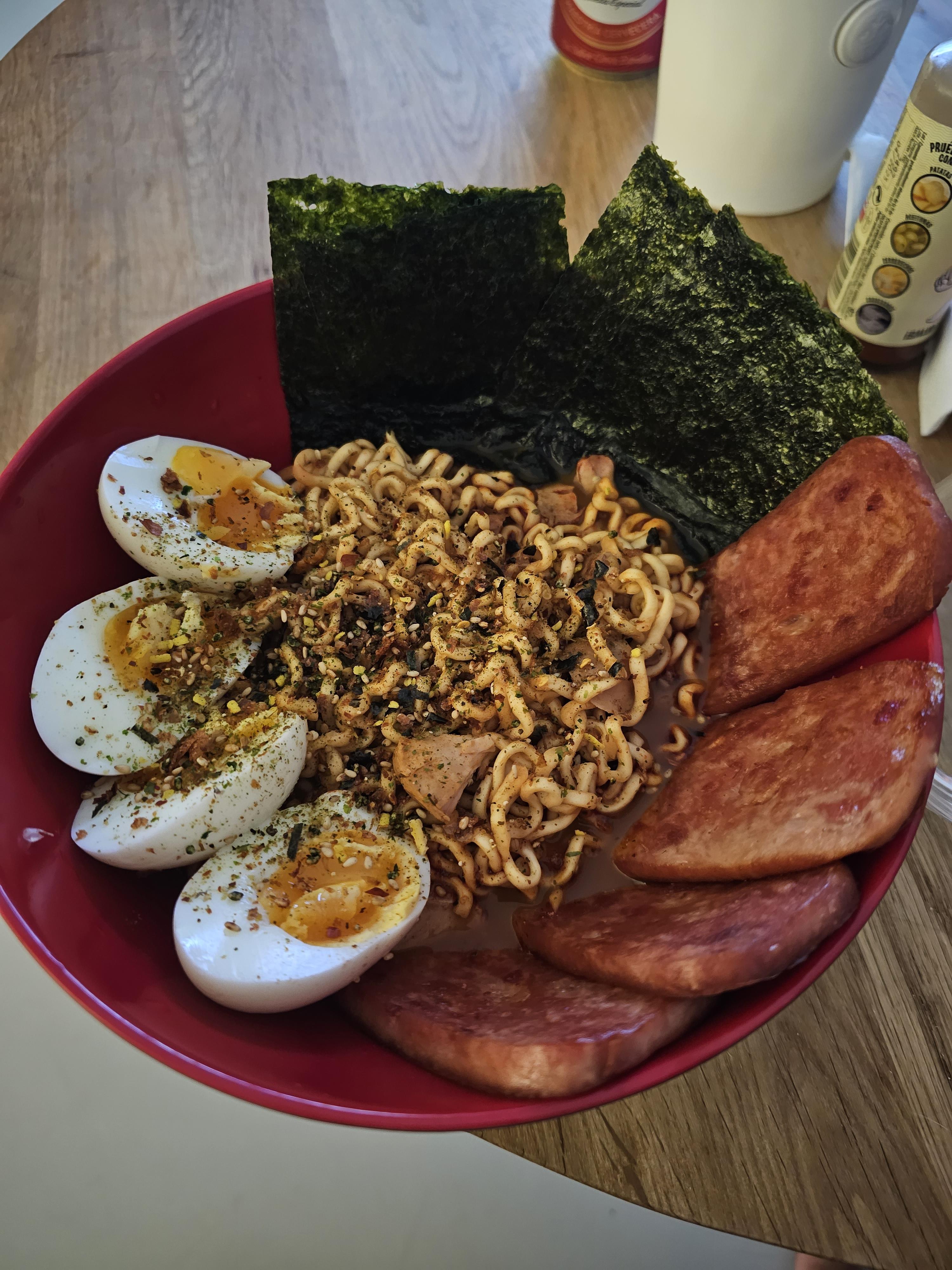 The premium way to eat Buldak 2X ramen noodles, as mentioned in another post r/spicy