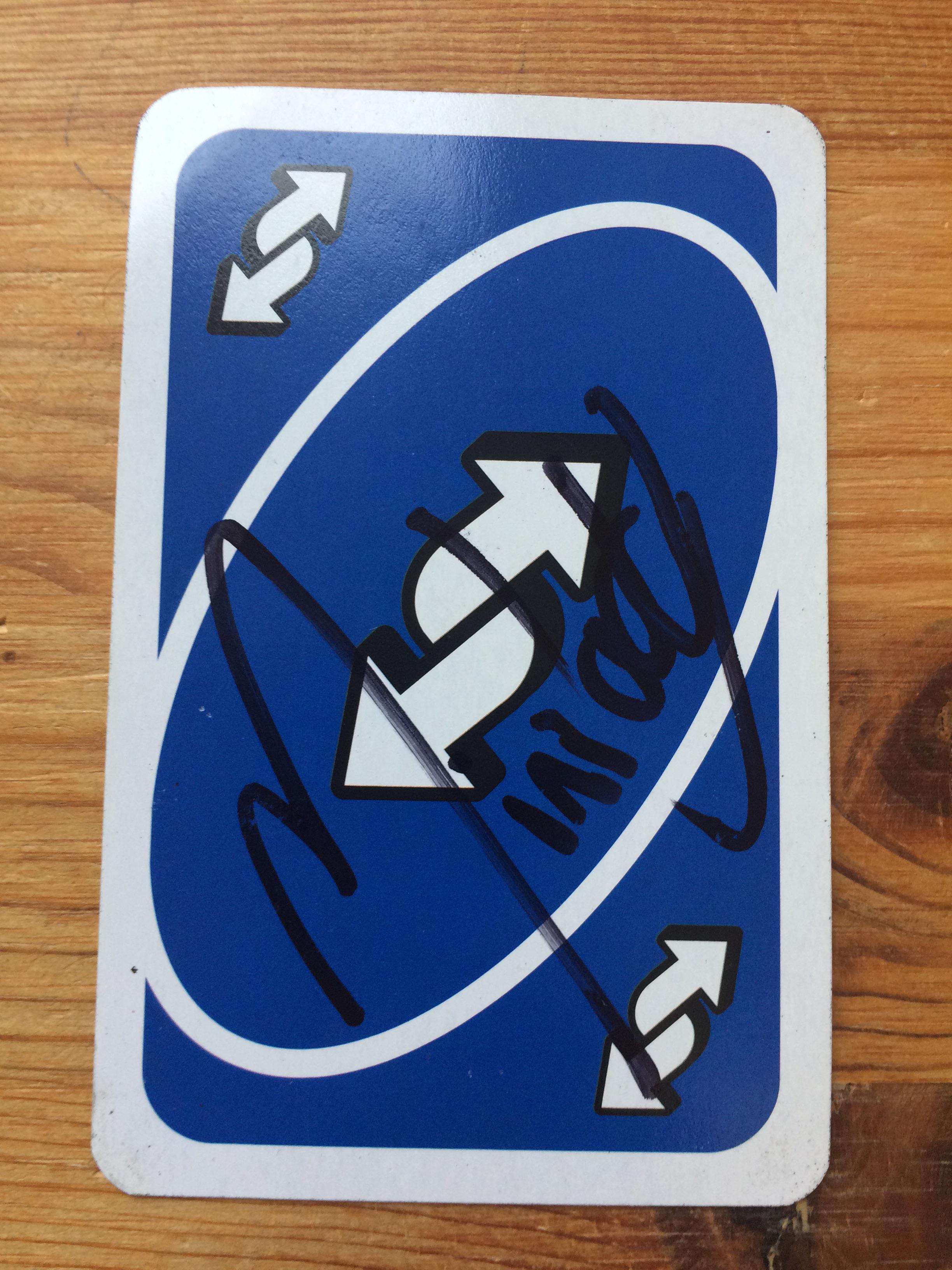 Mini signed my Uno reverse r/MiniLadd