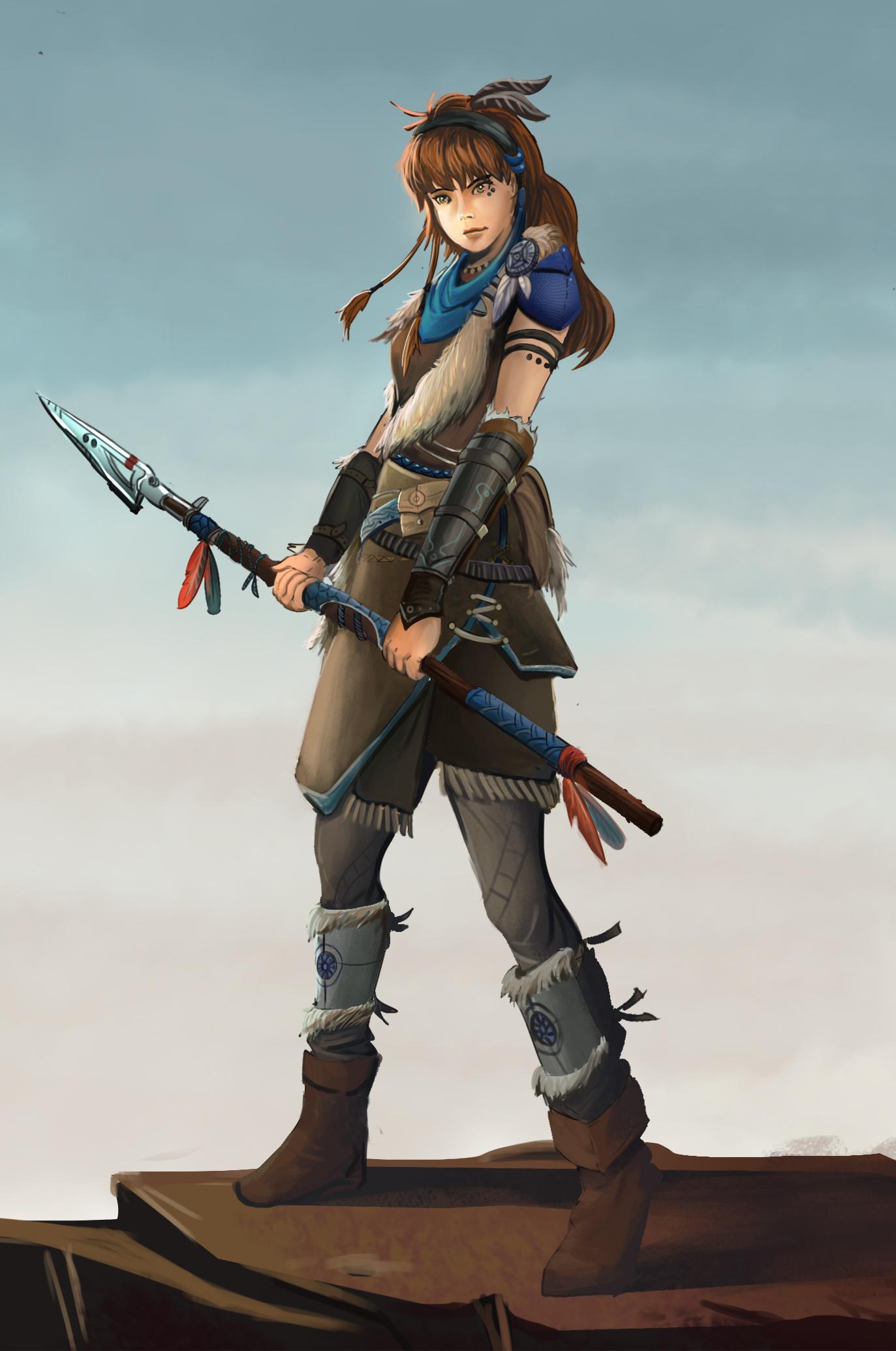 Trying to improve my character art, feedback is much Appreciated. r