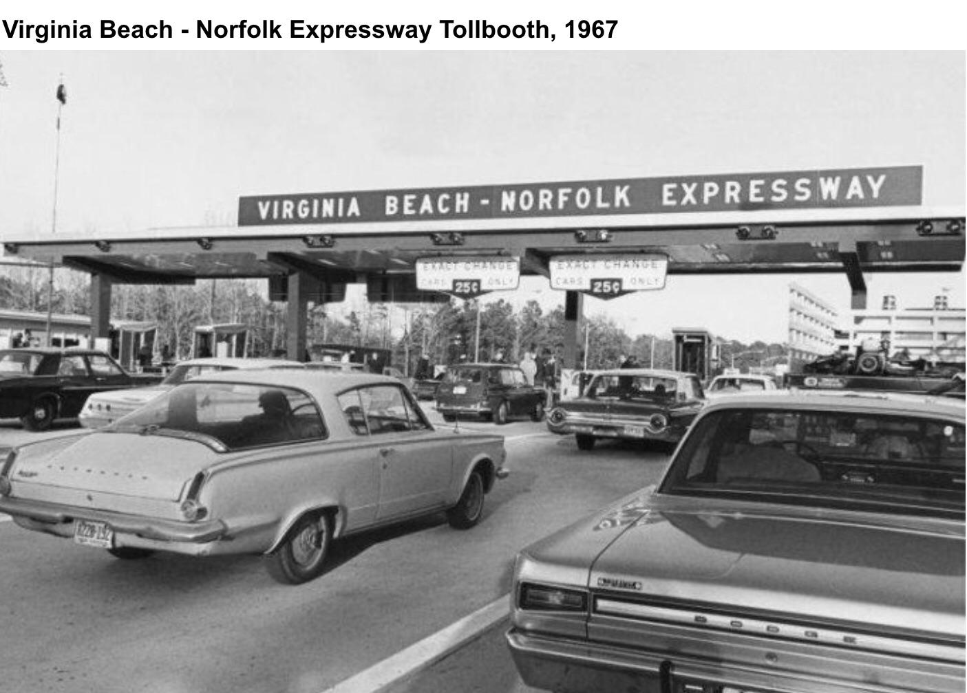 Toll Booth on your way to Virginia Beach 1967 r/TheWayWeWere