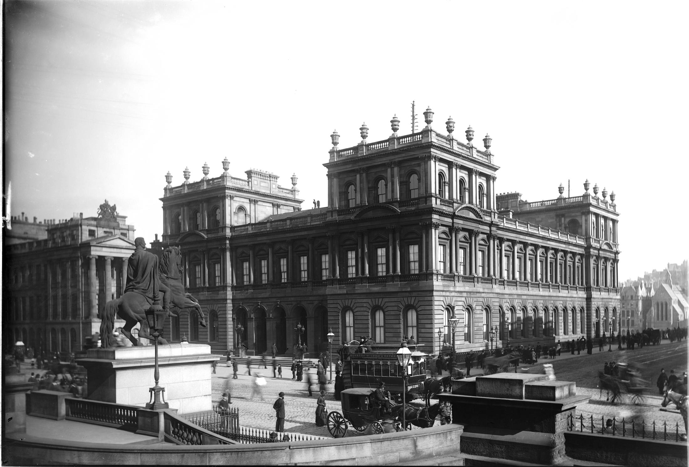 General Post Office building, Edinburgh 1892 r/Scotland
