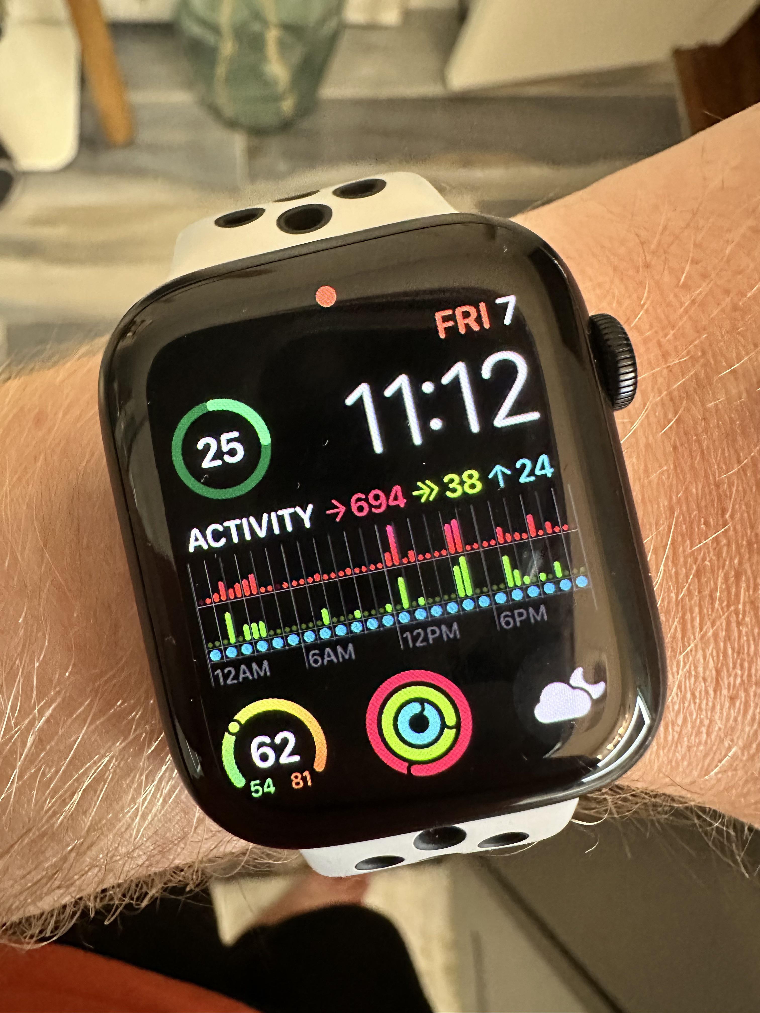 24 stand hours. Time for bed. r/AppleWatch