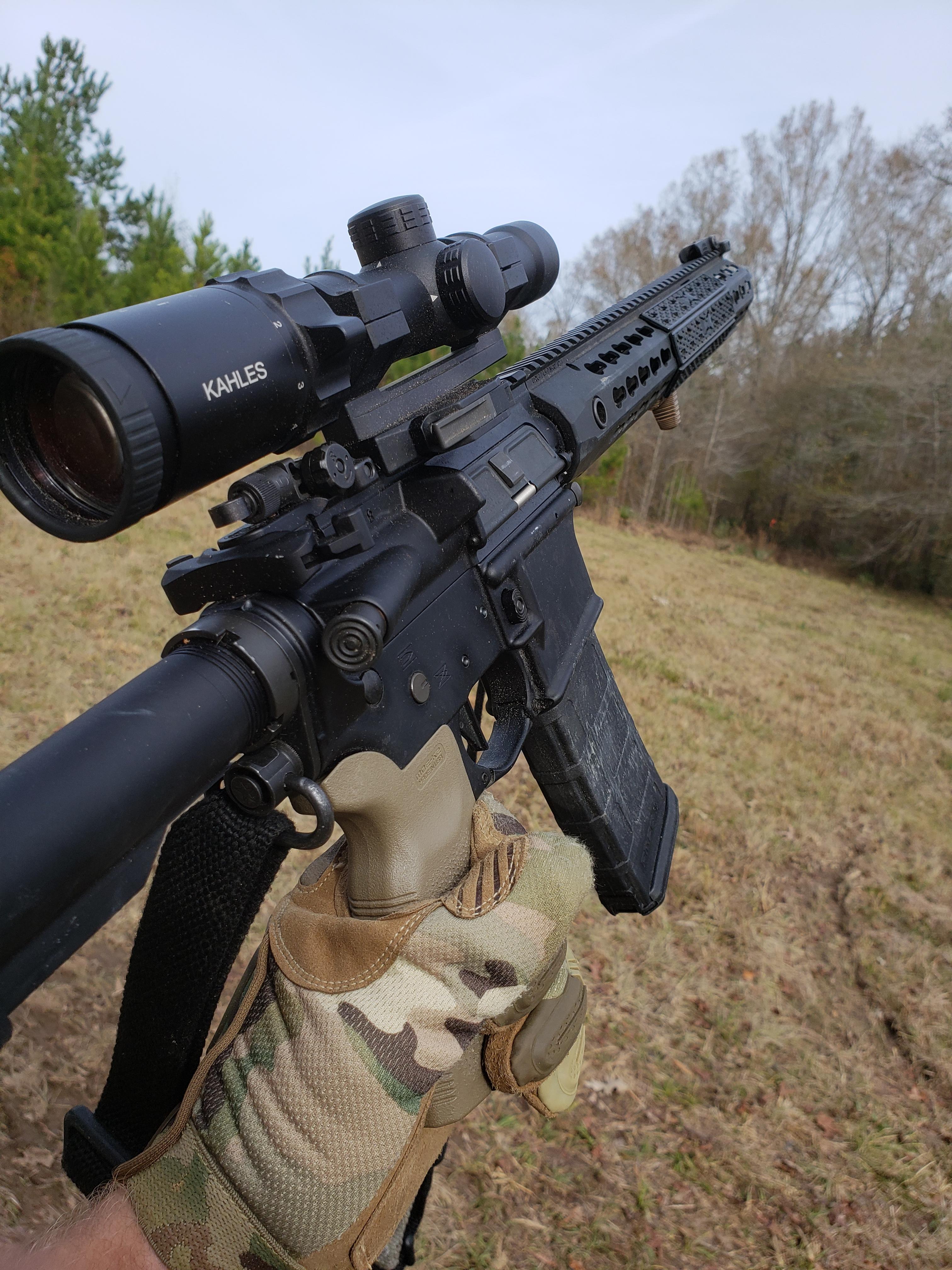 Perfect day for some hog hunting r/ar15