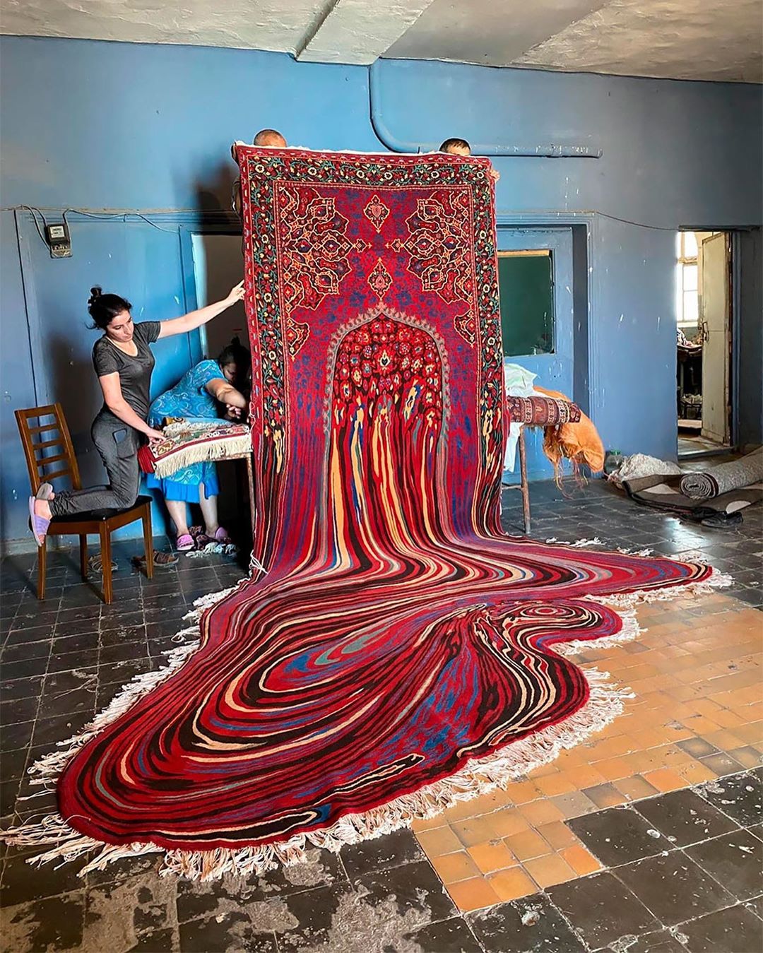 Fluid Rugs r/interestingasfuck